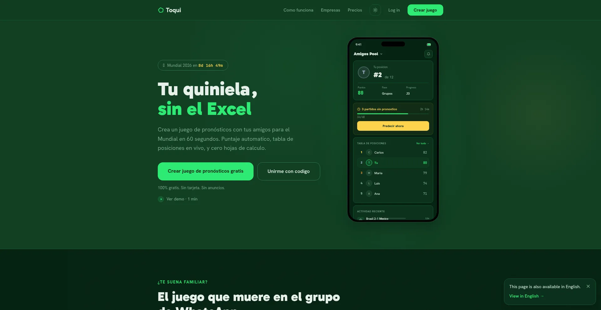 Toqui.app