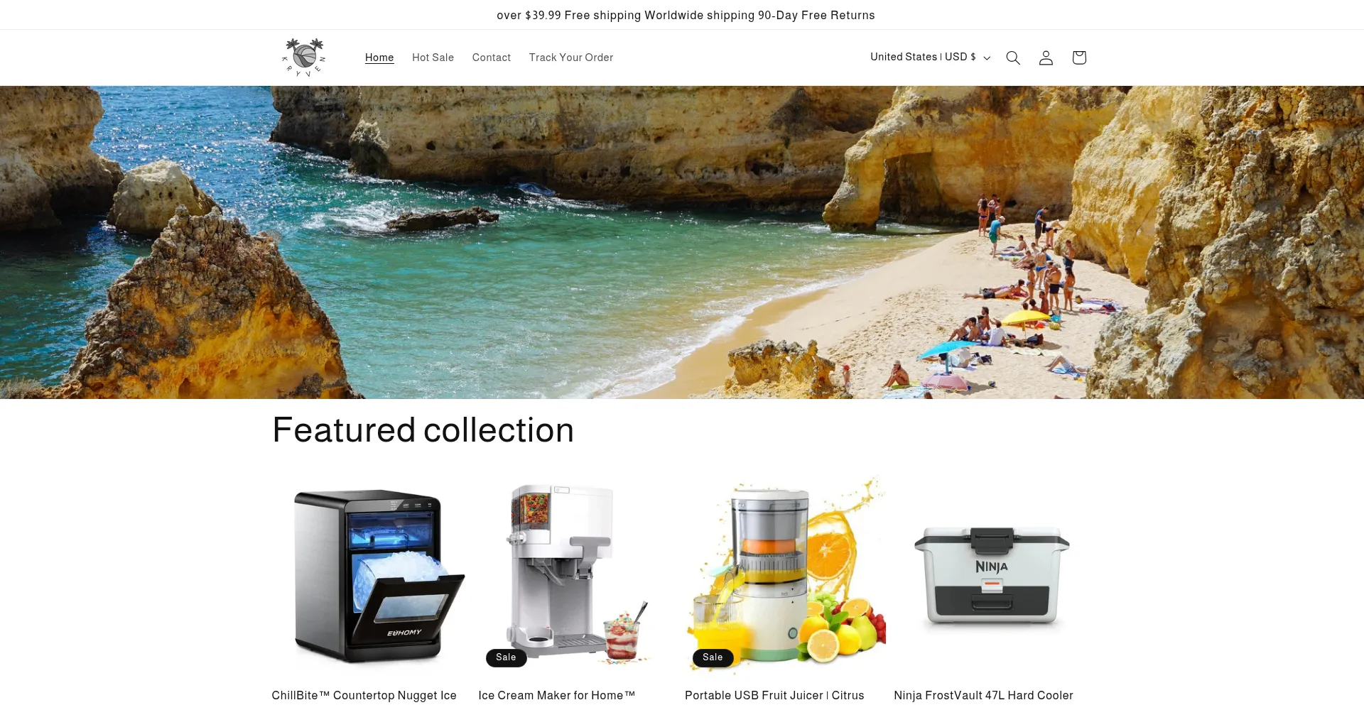 Website screenshot of Torven.shop