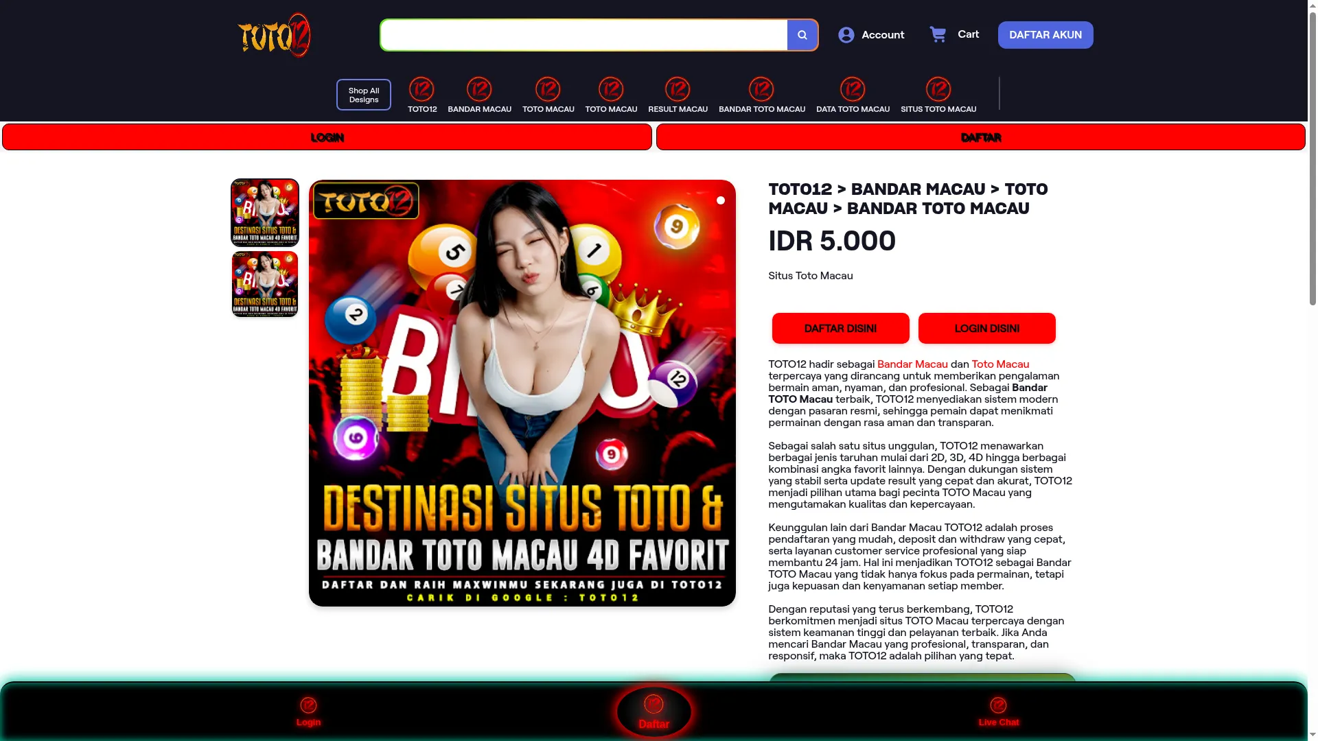Toto12madu.com