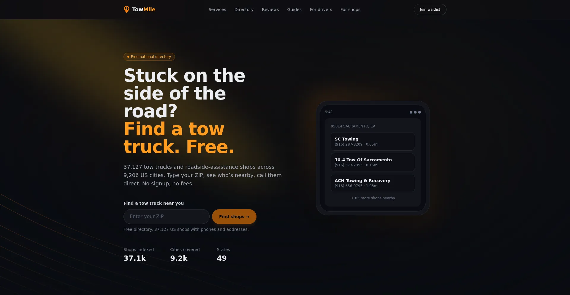 Towmile.com