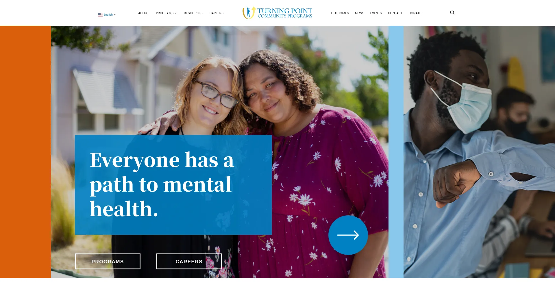Website screenshot of Tpcp.org