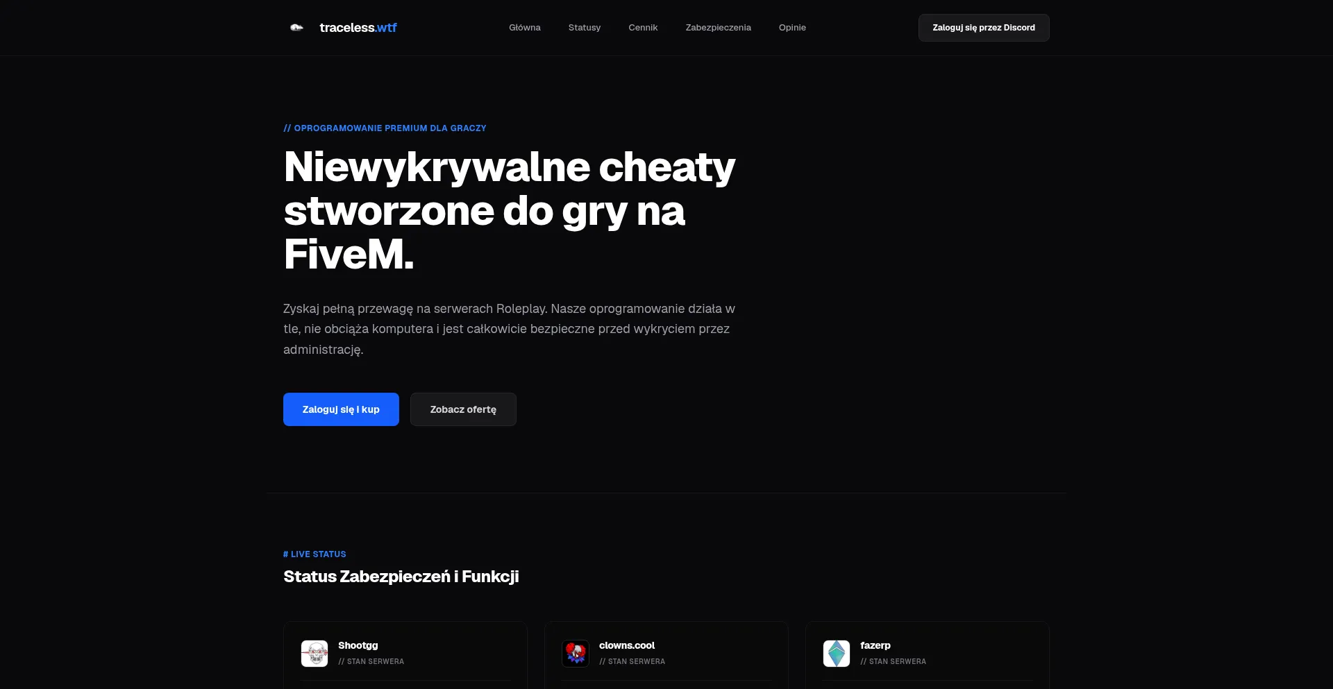 Traceless.wtf