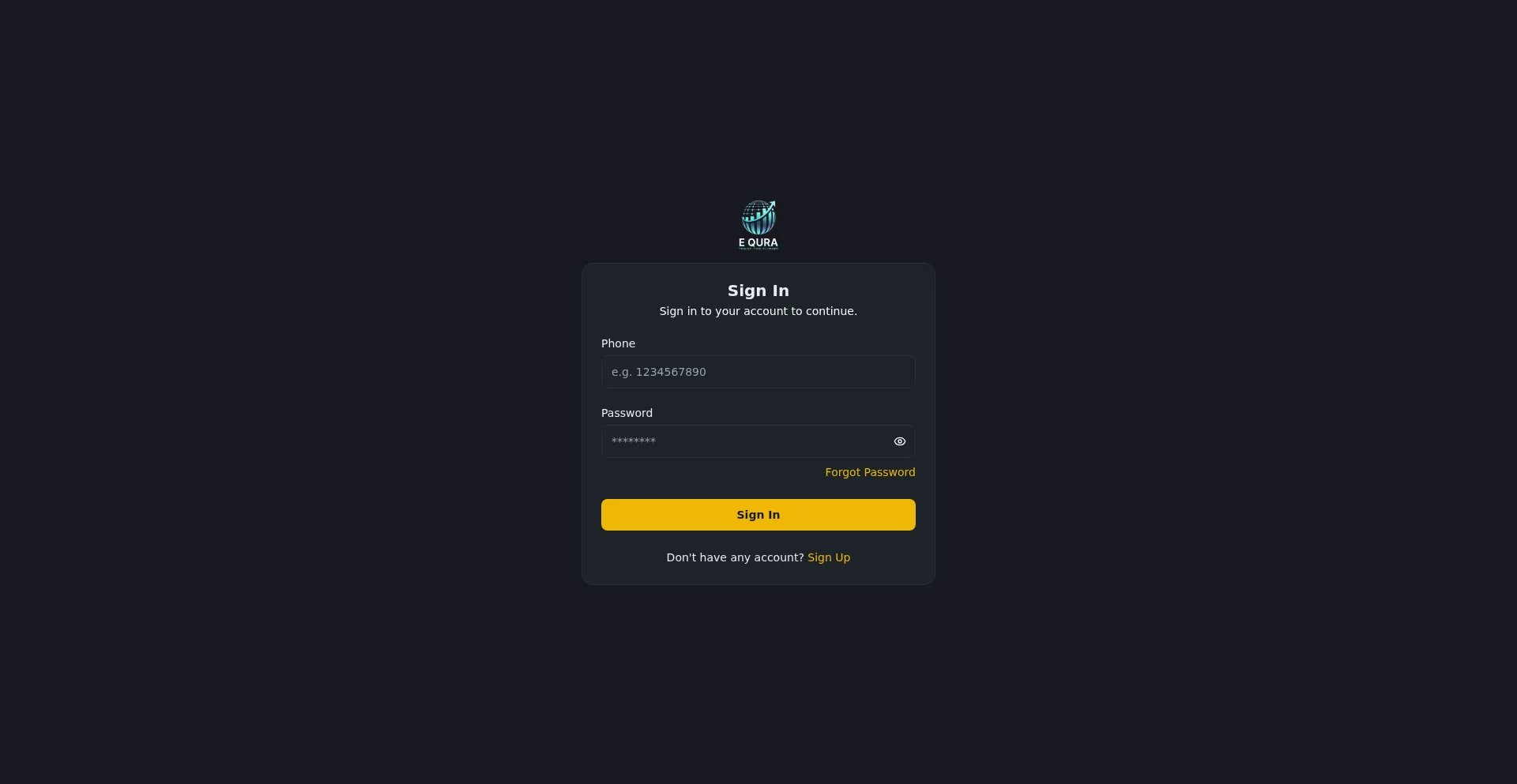 Trade.equratrade.live