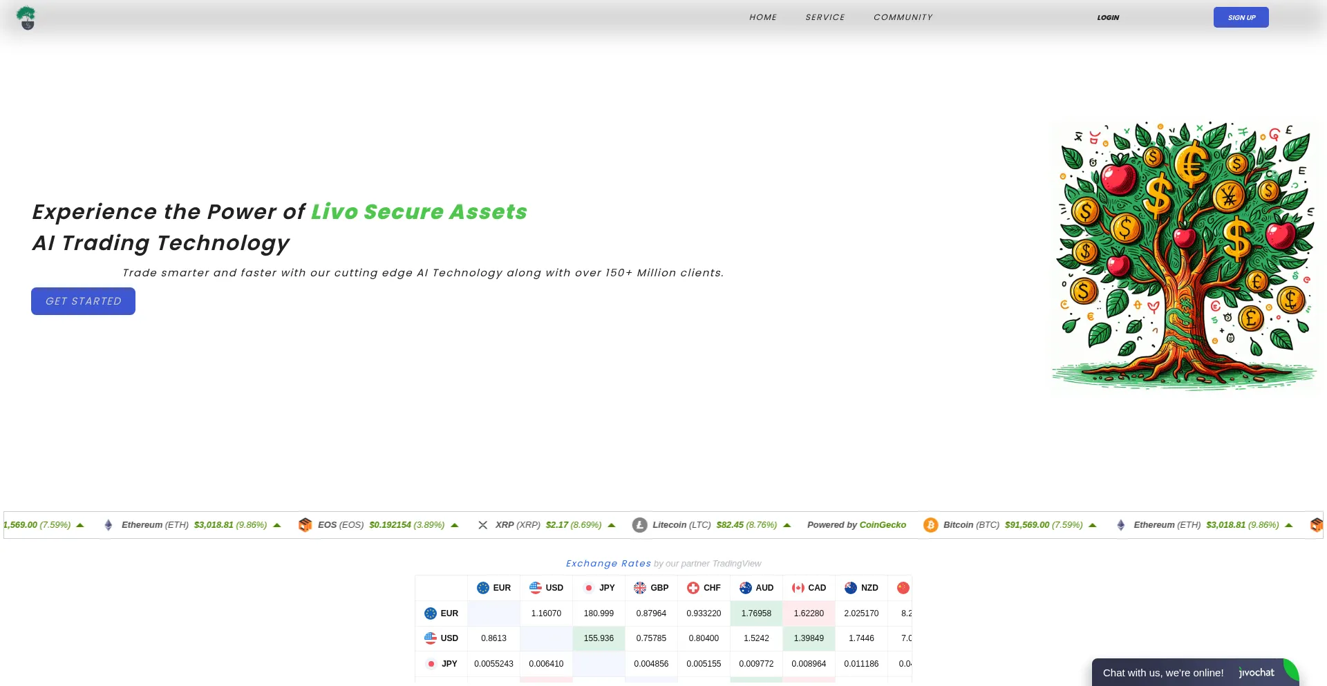 Trade.livosecureassets.com