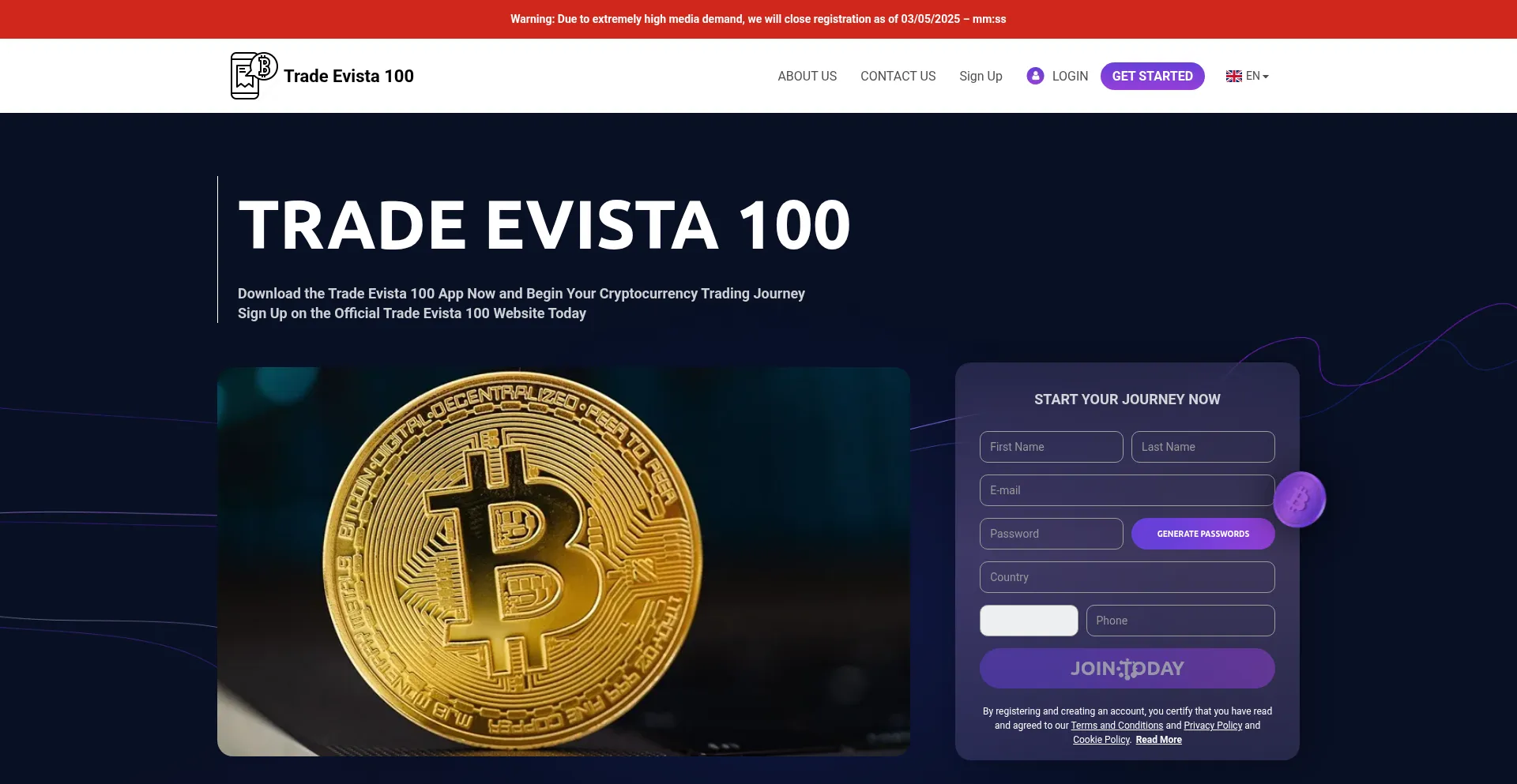 Tradeevista-100-app.com