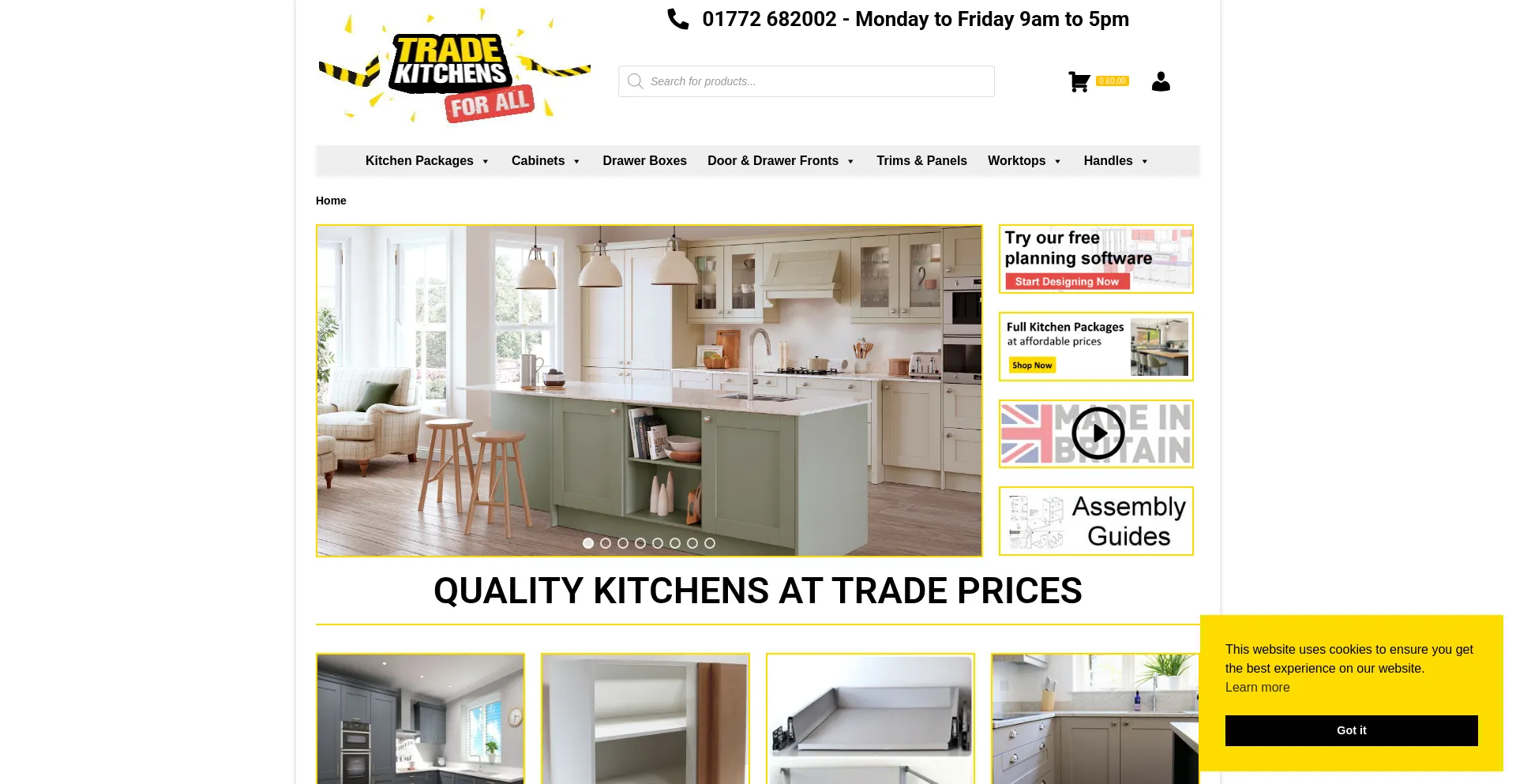 Tradekitchensforall.co.uk