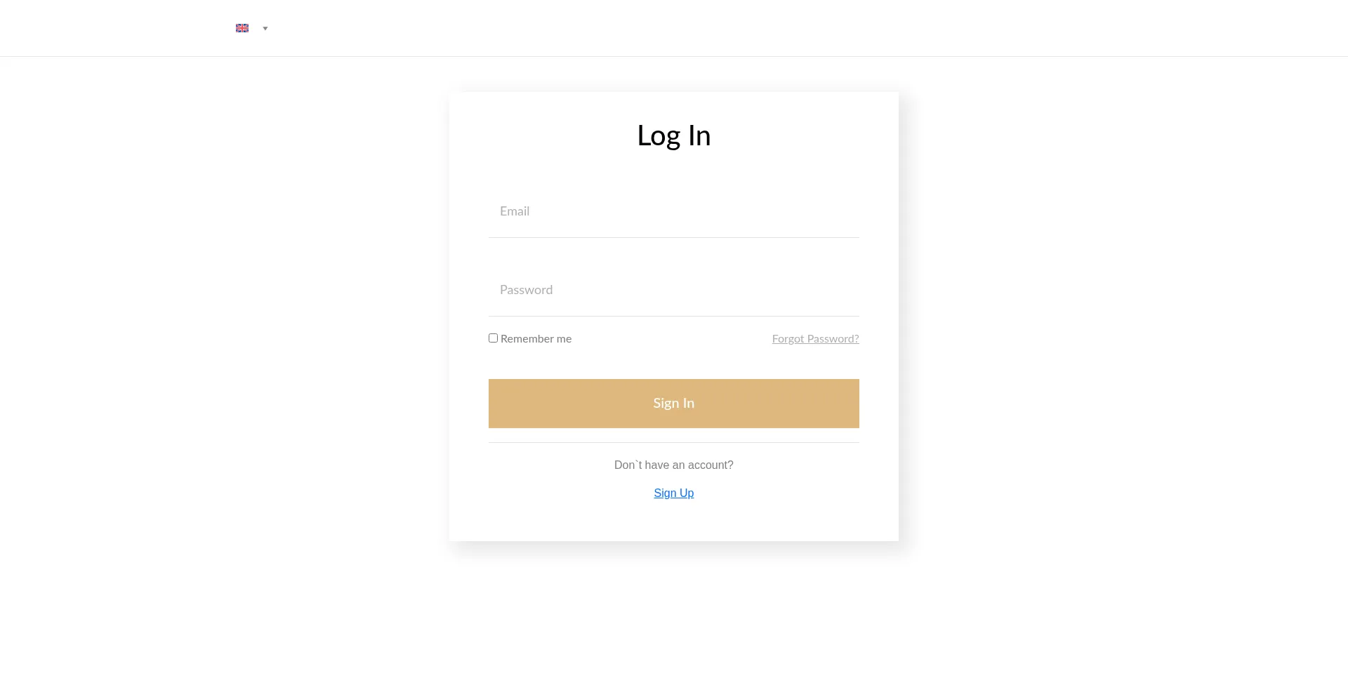 Website screenshot of Trading.galacapital.net
