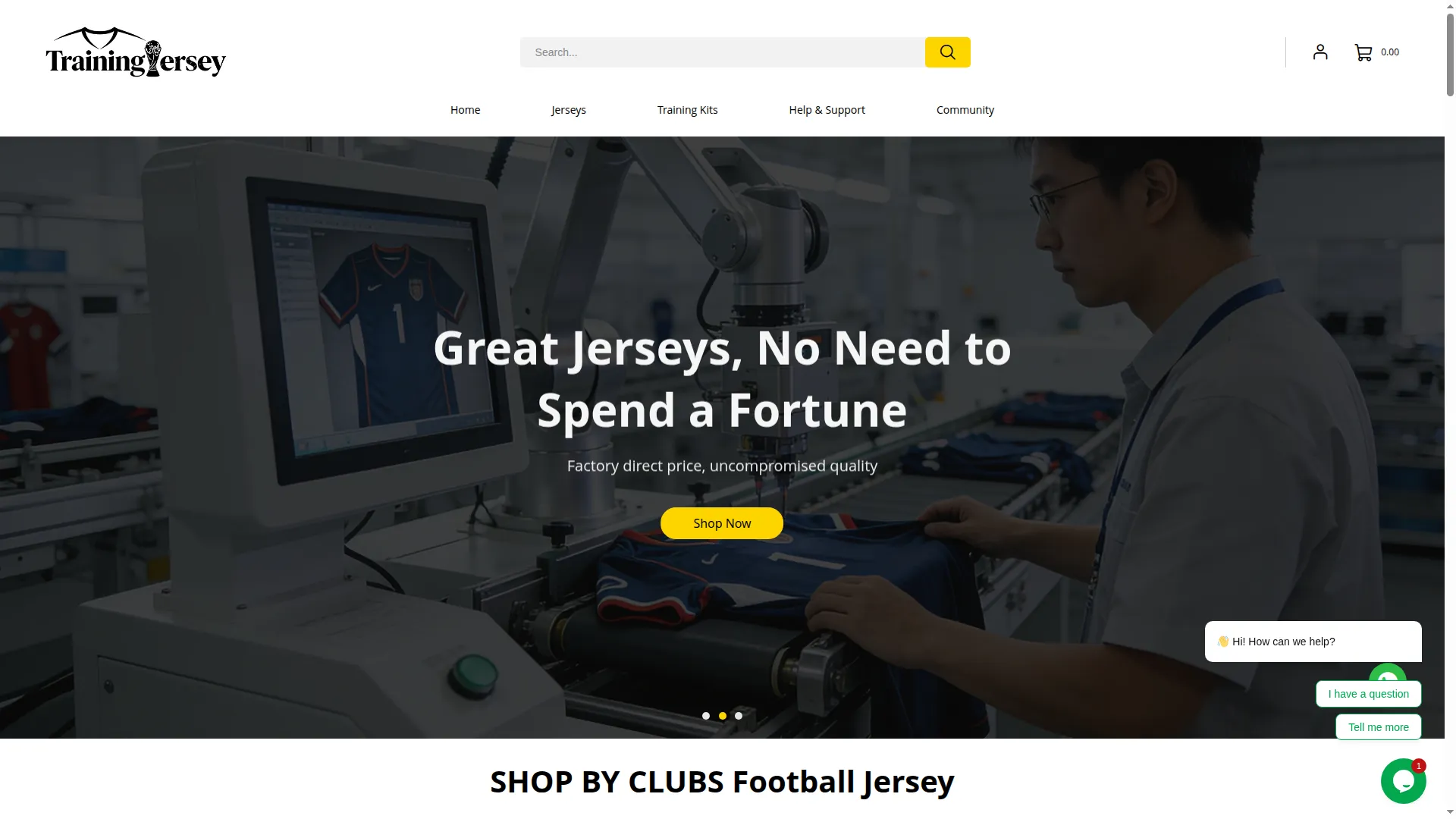 Trainingjersey.com