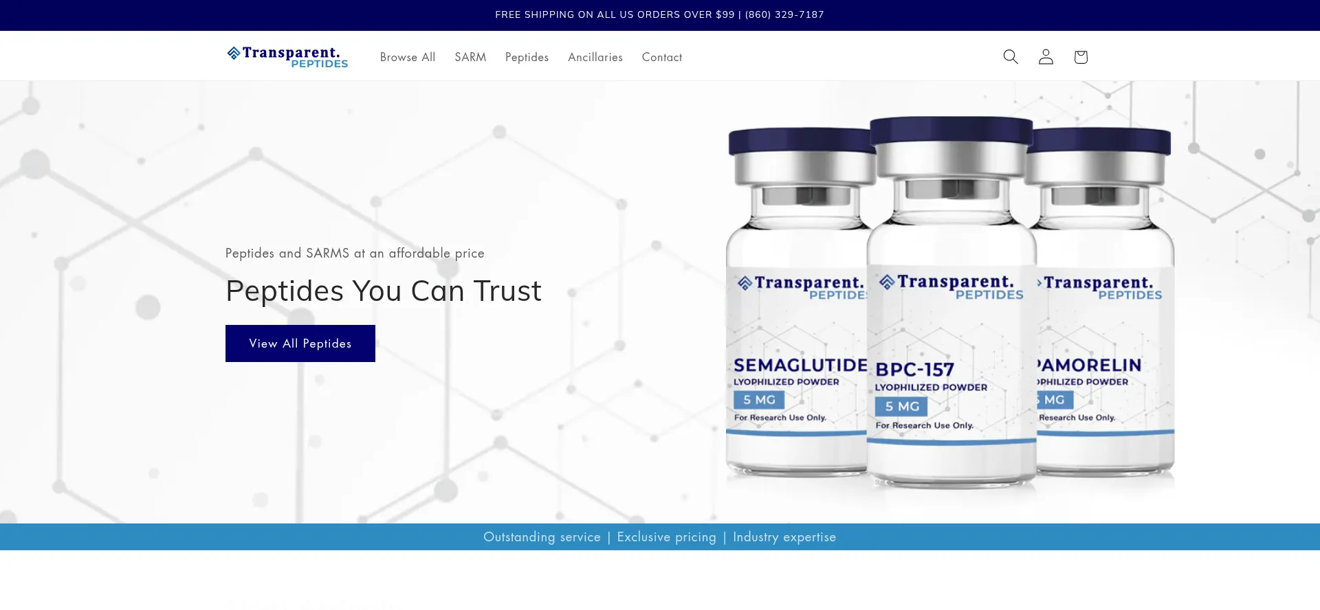 Transparentpeptides.com