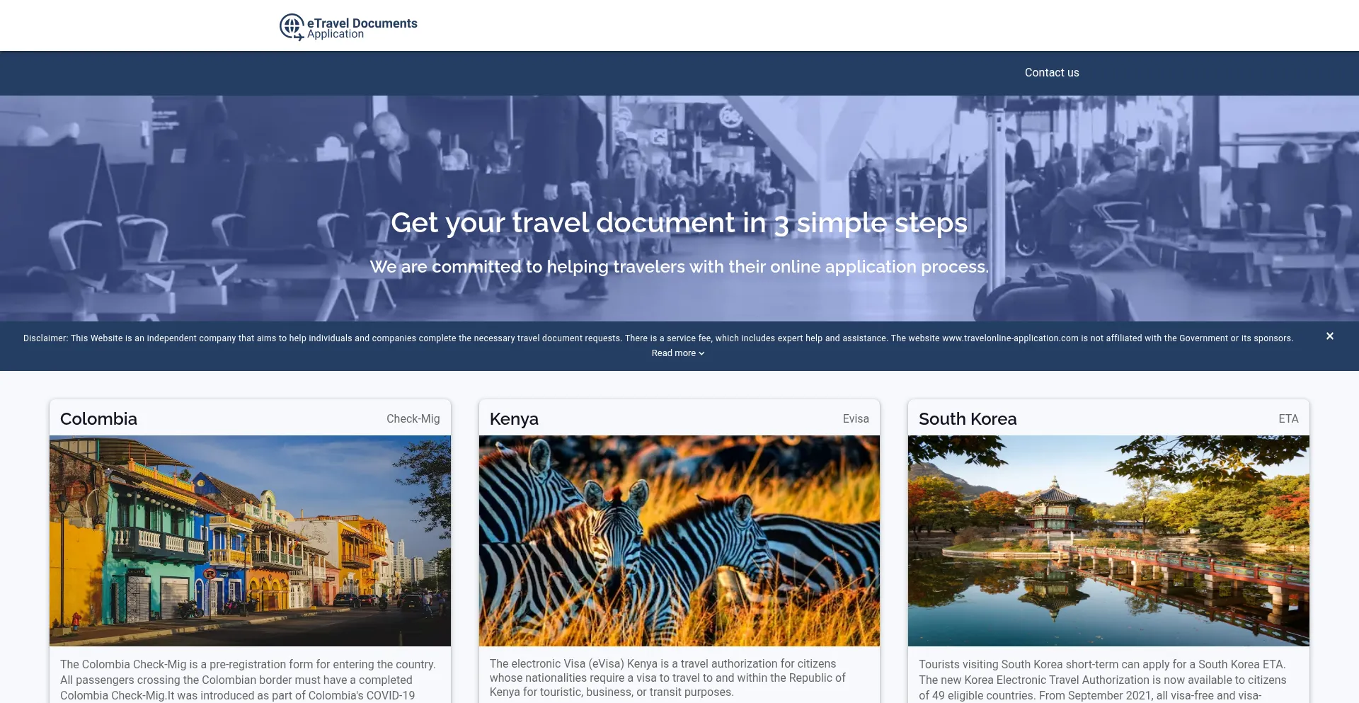 Travelonline-application.com