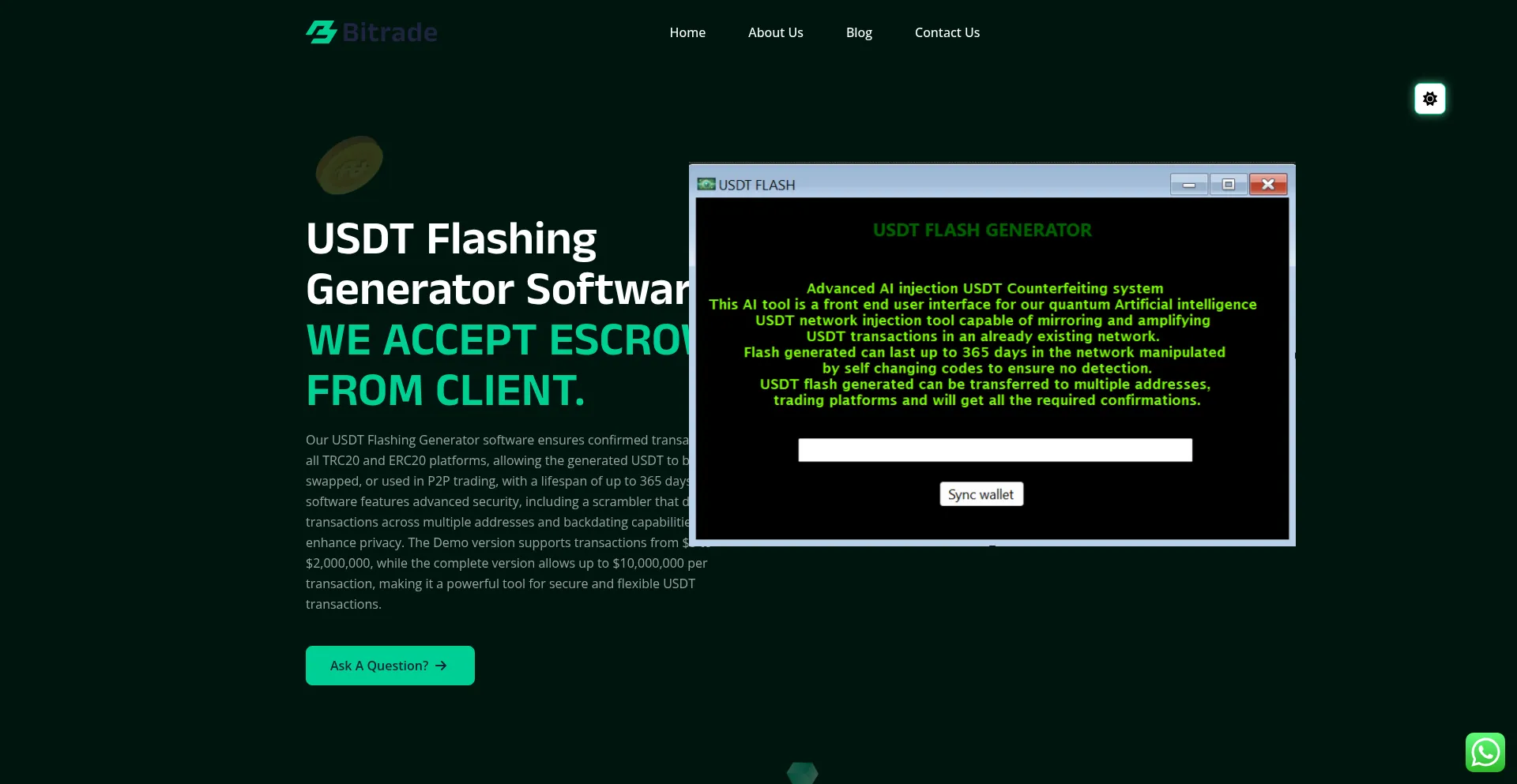 Trc20flasher.com