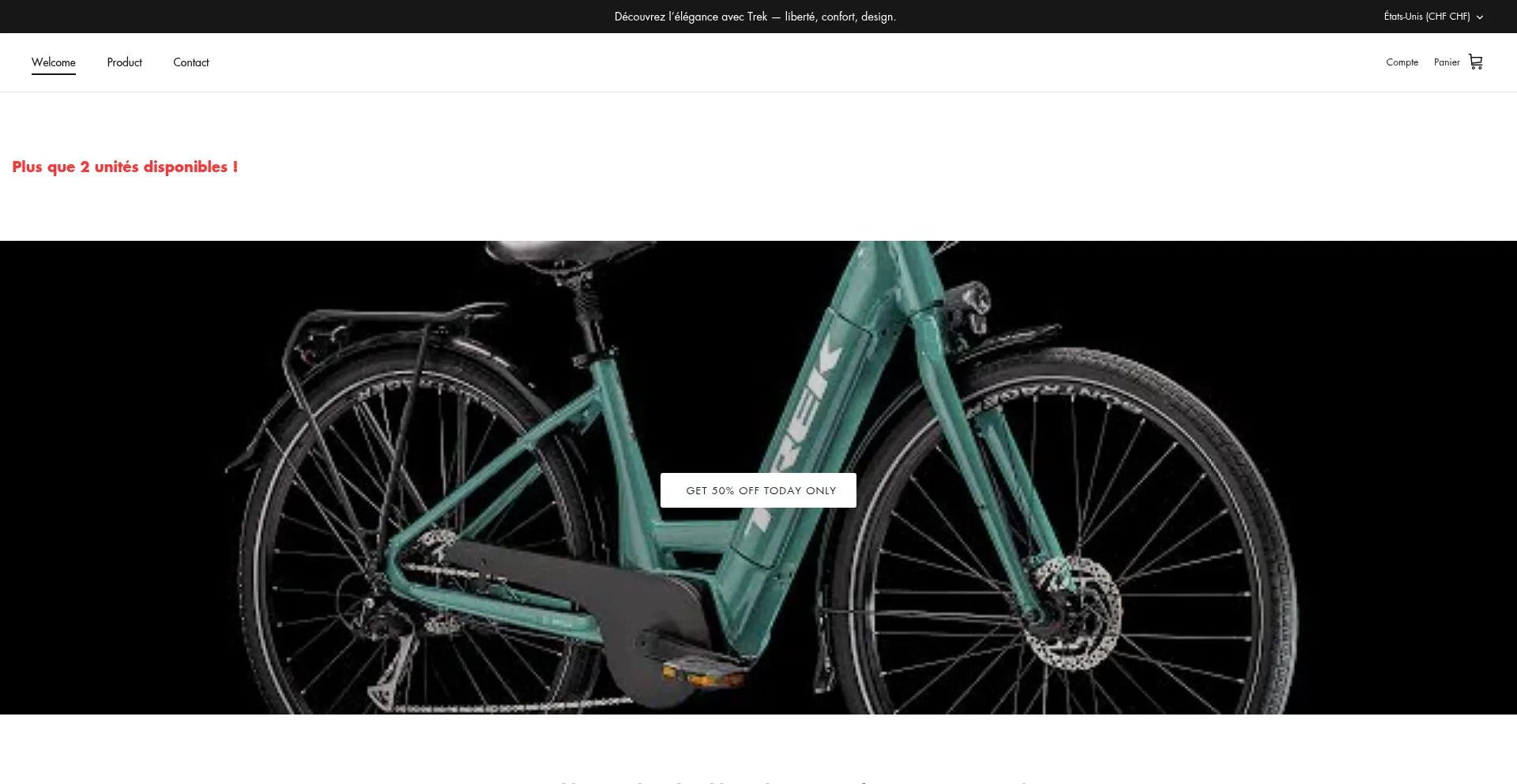 Website screenshot of Treadsmartly.shop