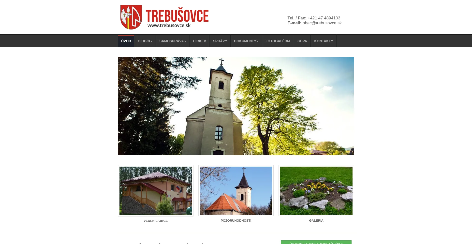 Trebusovce.sk