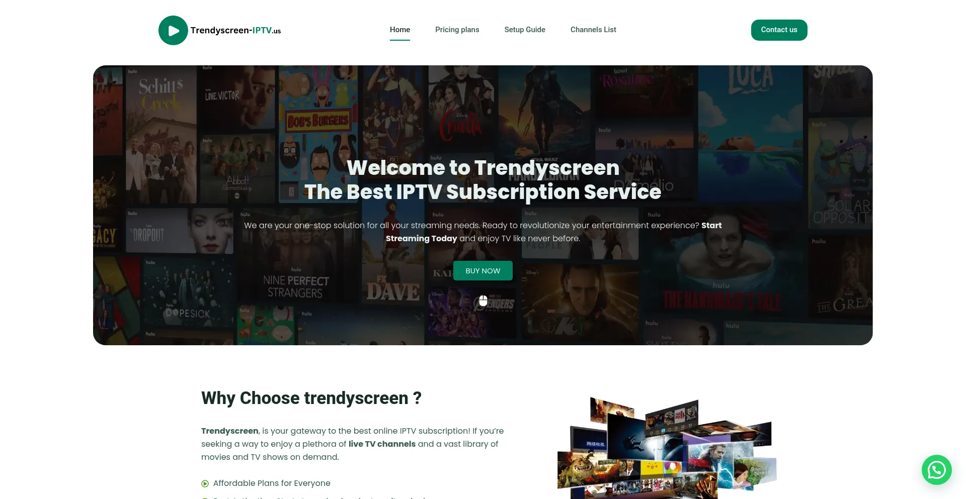 Trendyscreen-iptv.us