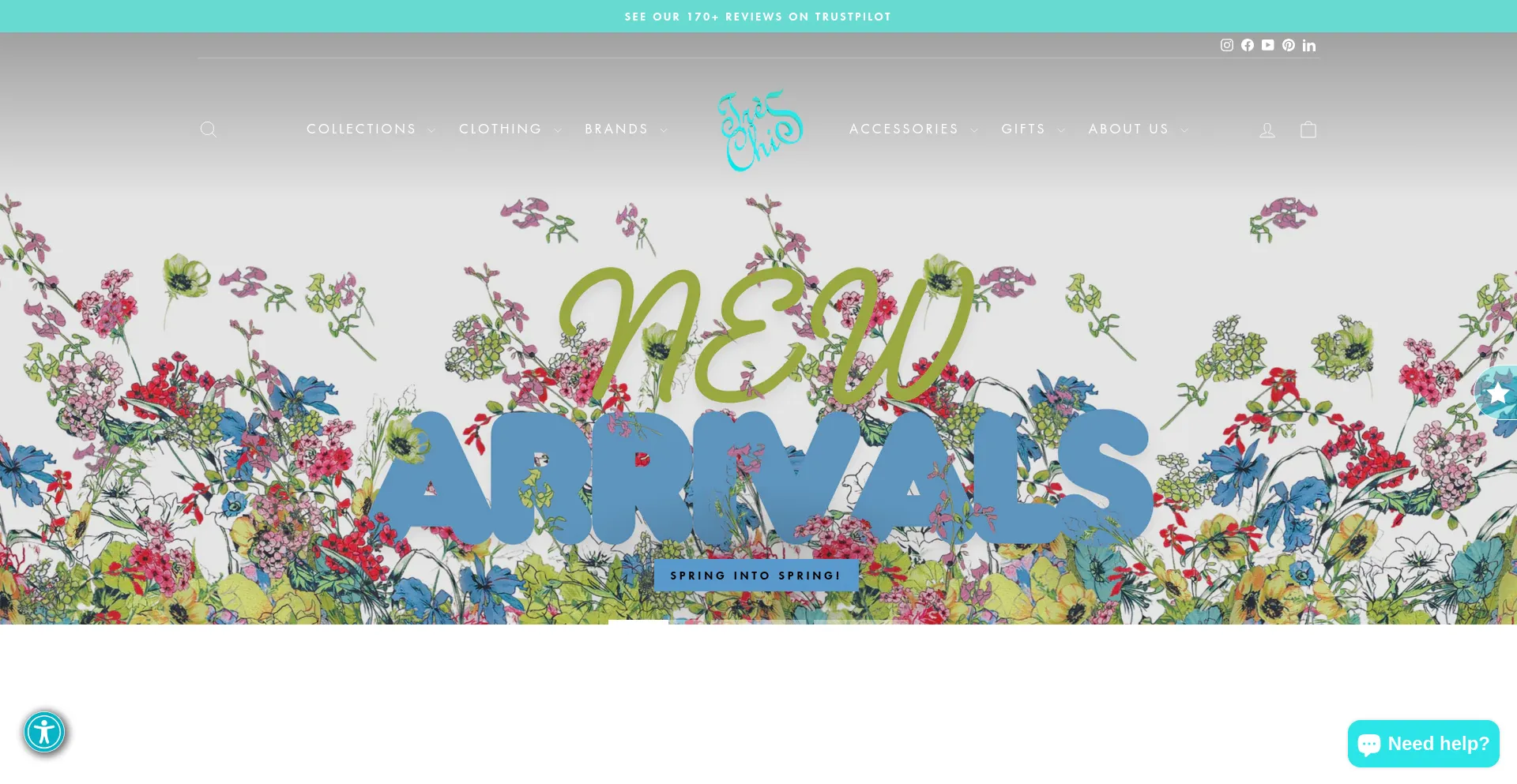 Website screenshot of Treschichouston.com