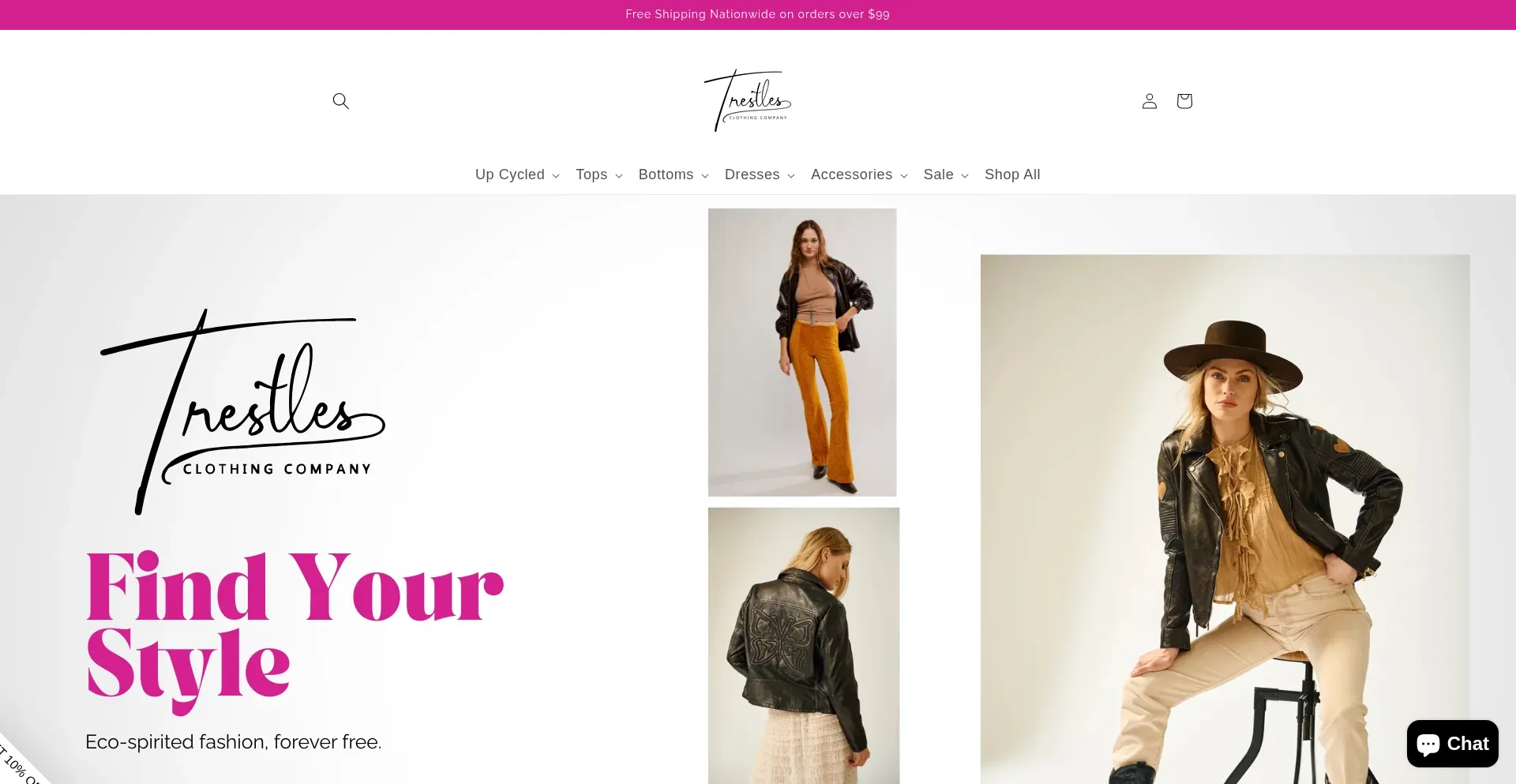 Trestlesclothingcompany.com