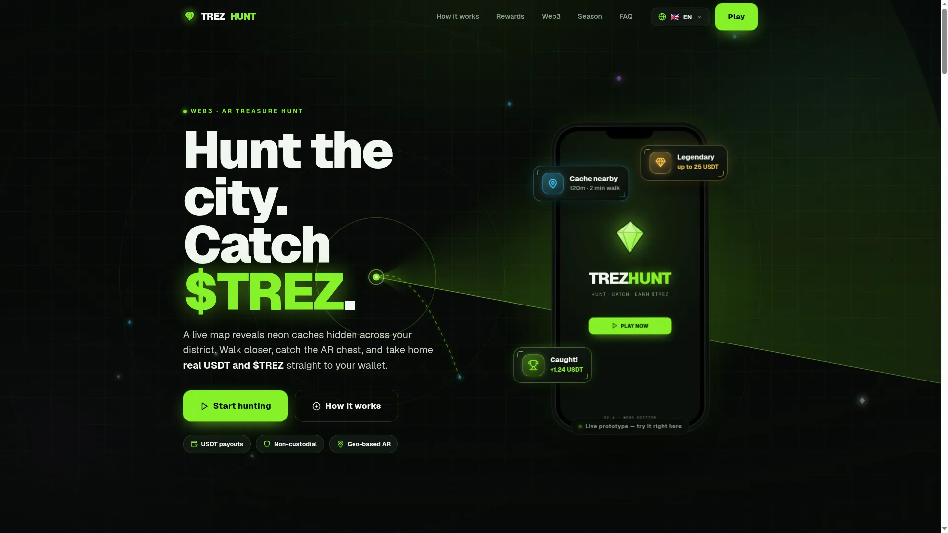 Trezhunt.io