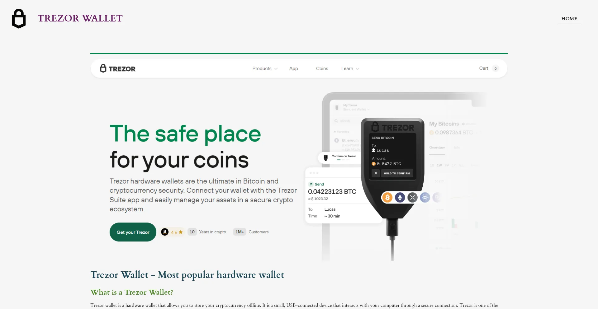 Trezorwollet.webador.com