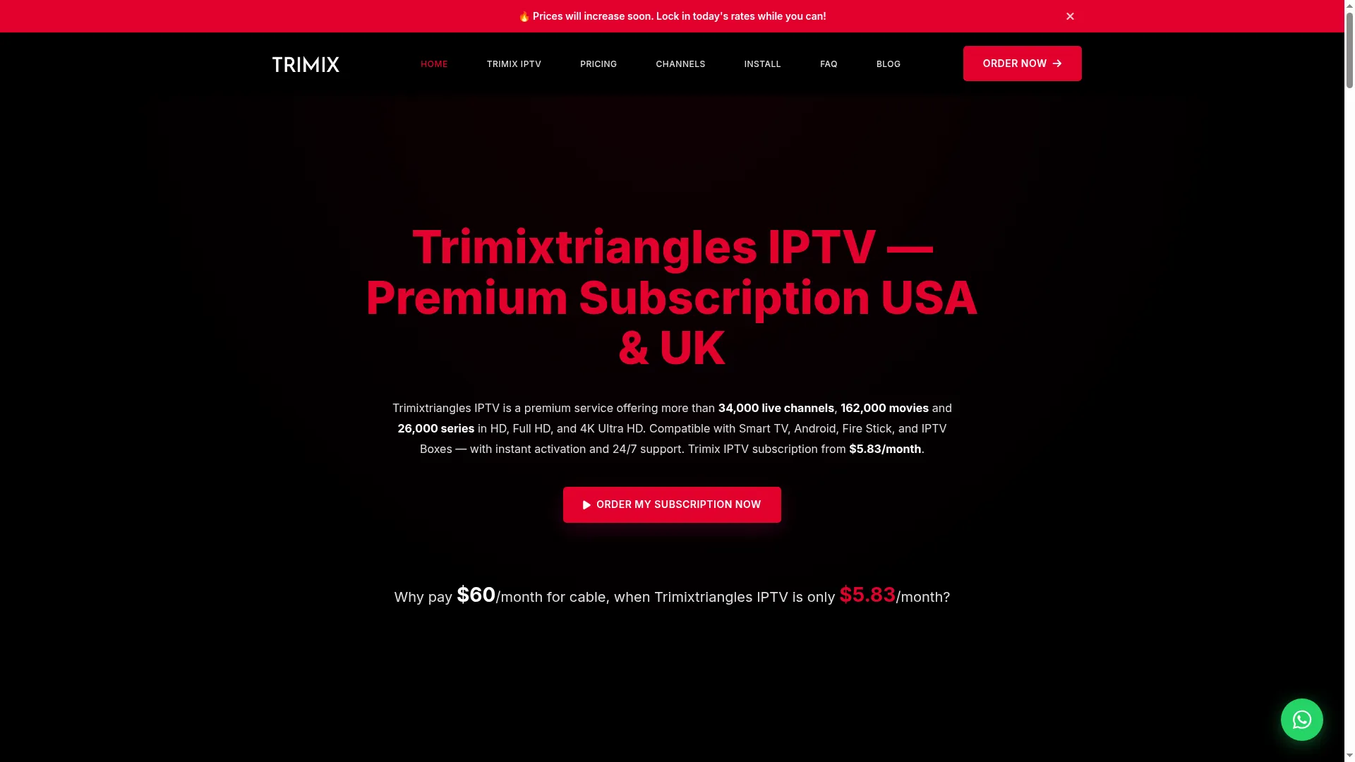 Trimixtrianglesiptv.com