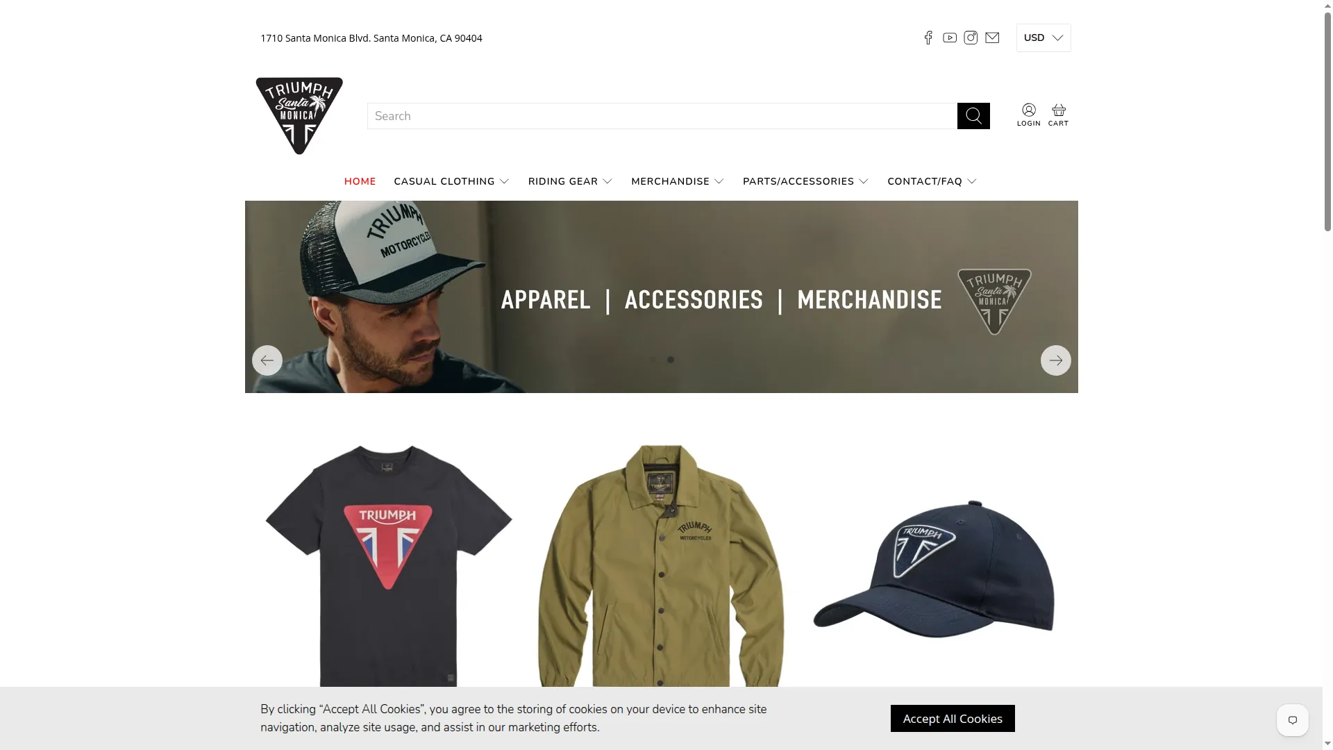 Triumphsantamonica.shop
