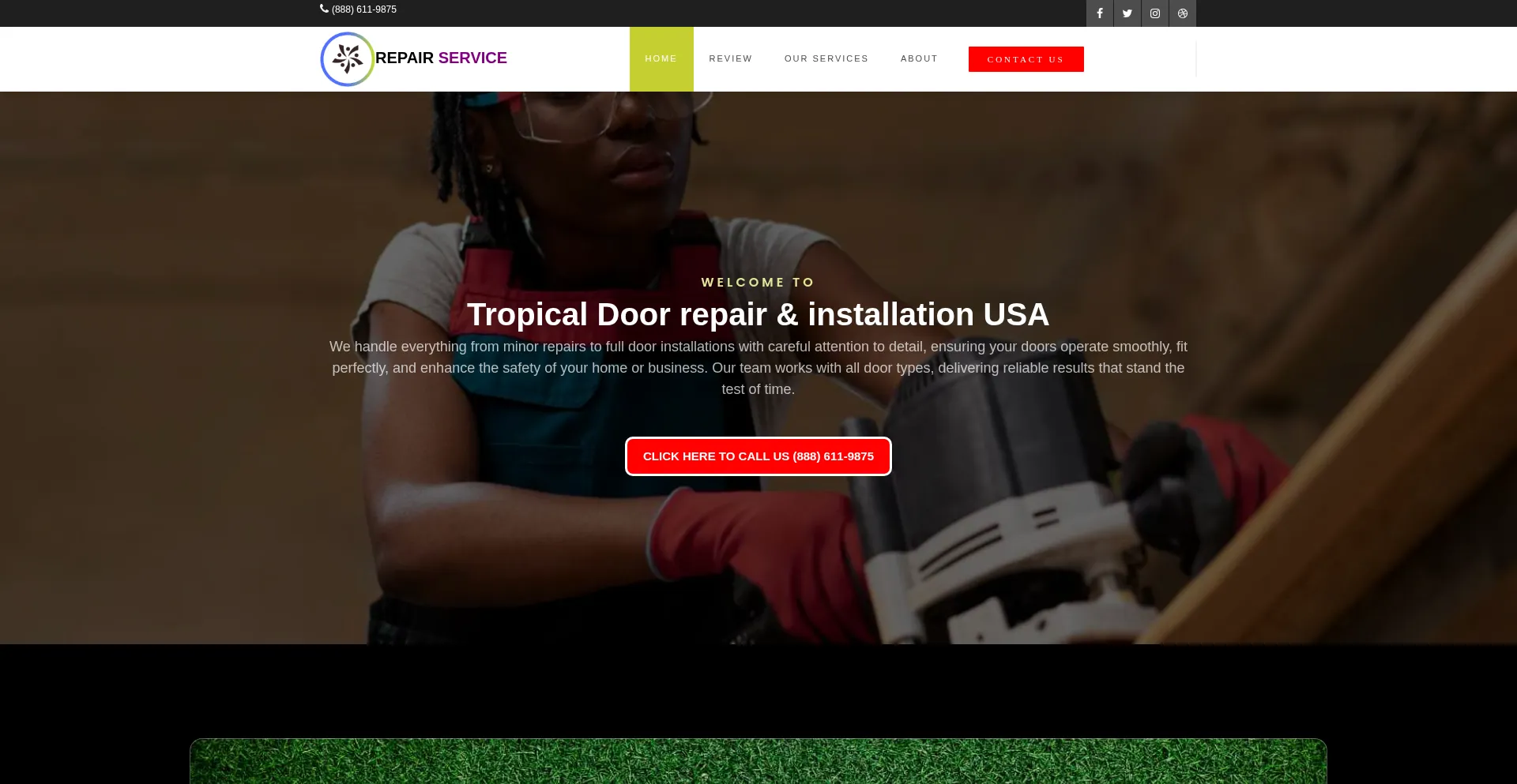 Tropicaldoorrepair.com