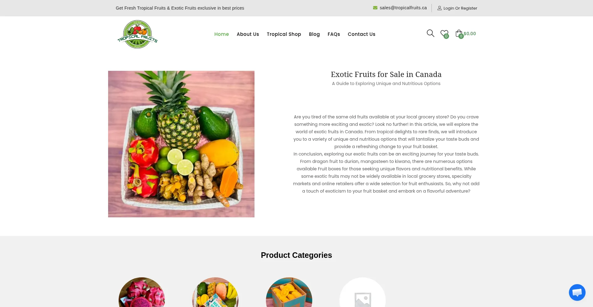 Tropicalfruits.ca