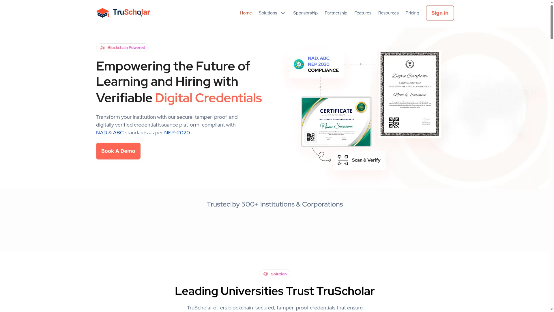 Truscholar.io