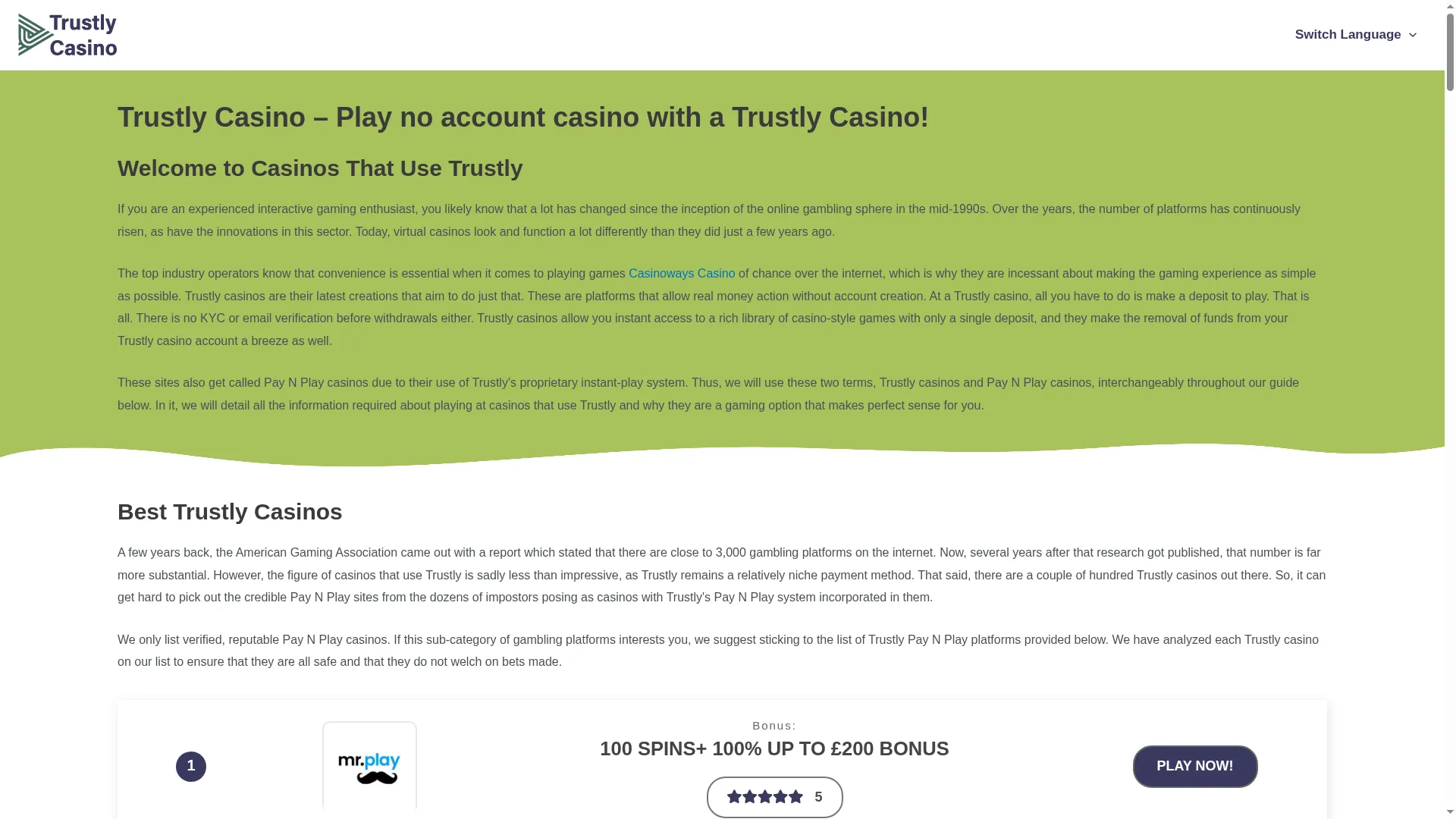 Trustlycasino.org