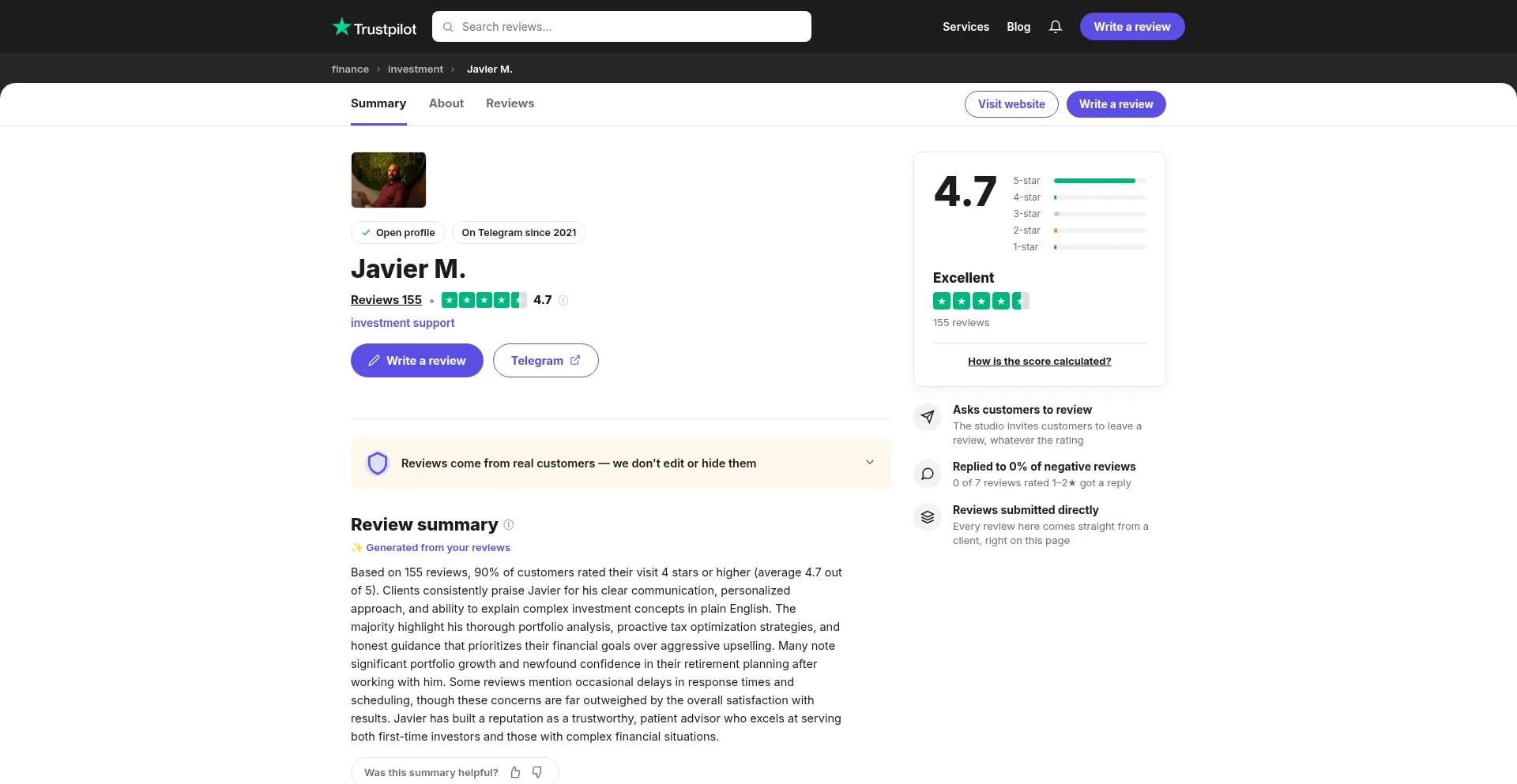Trustpilot-javierm.com