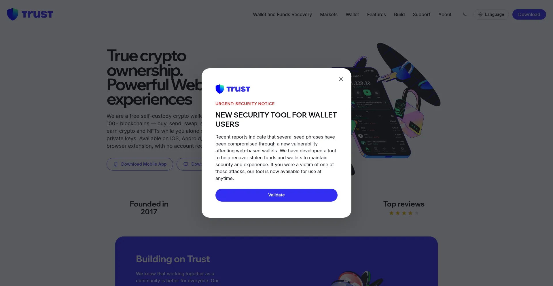 Trustrecovery.net