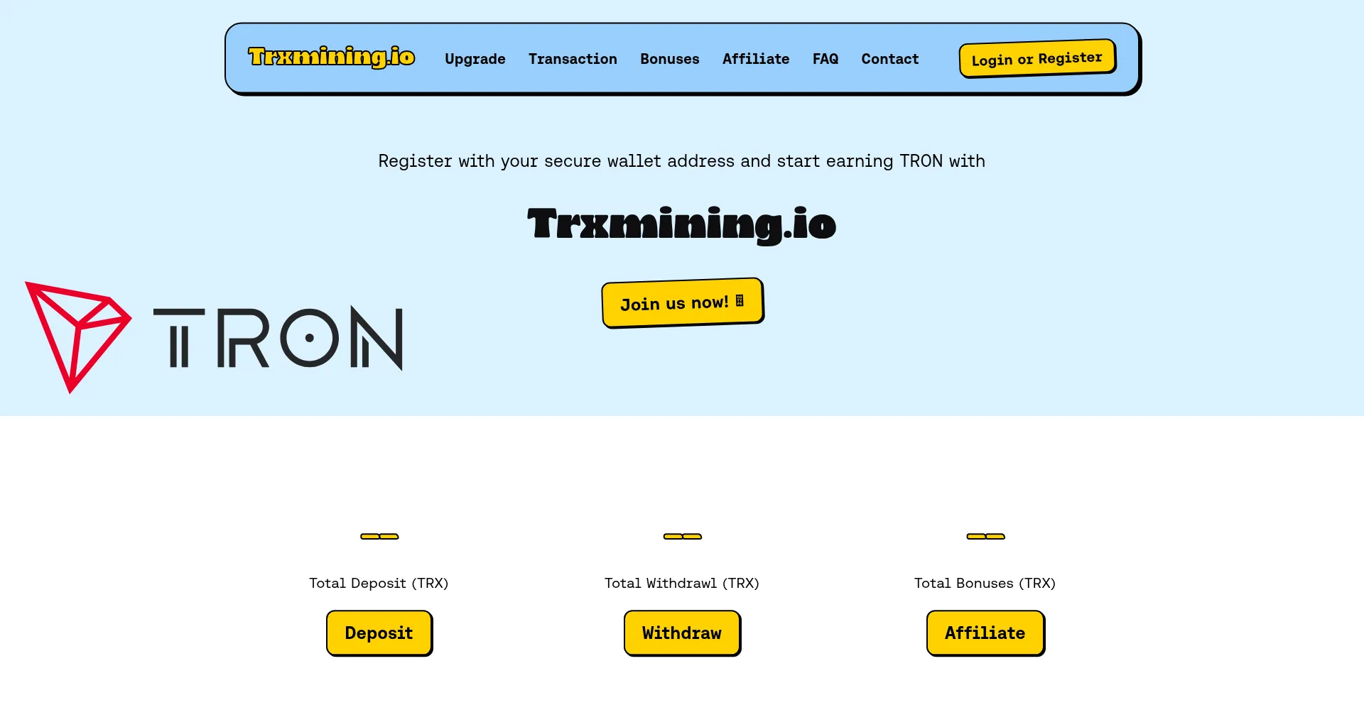 Trxmining.io