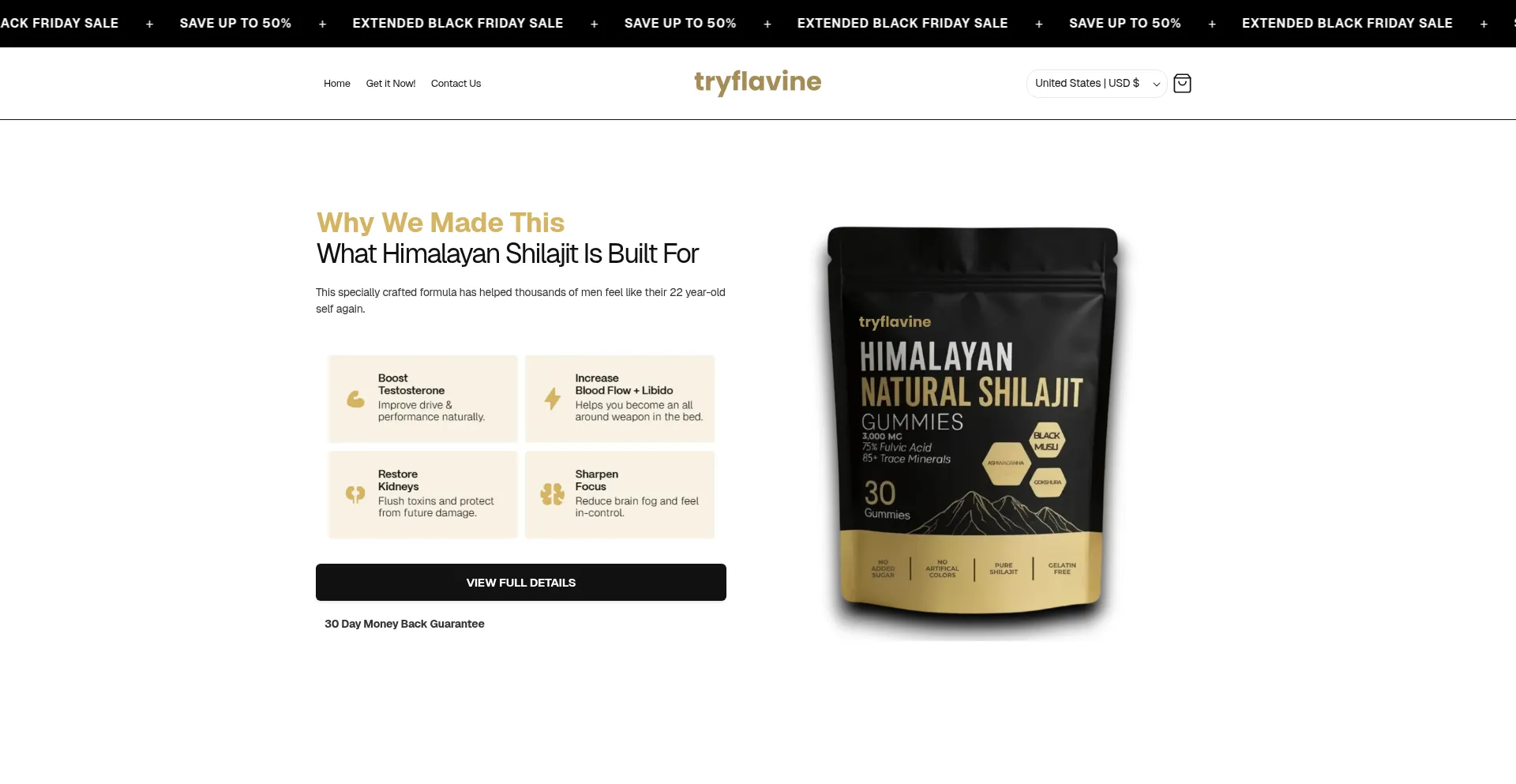 Tryflavine.com