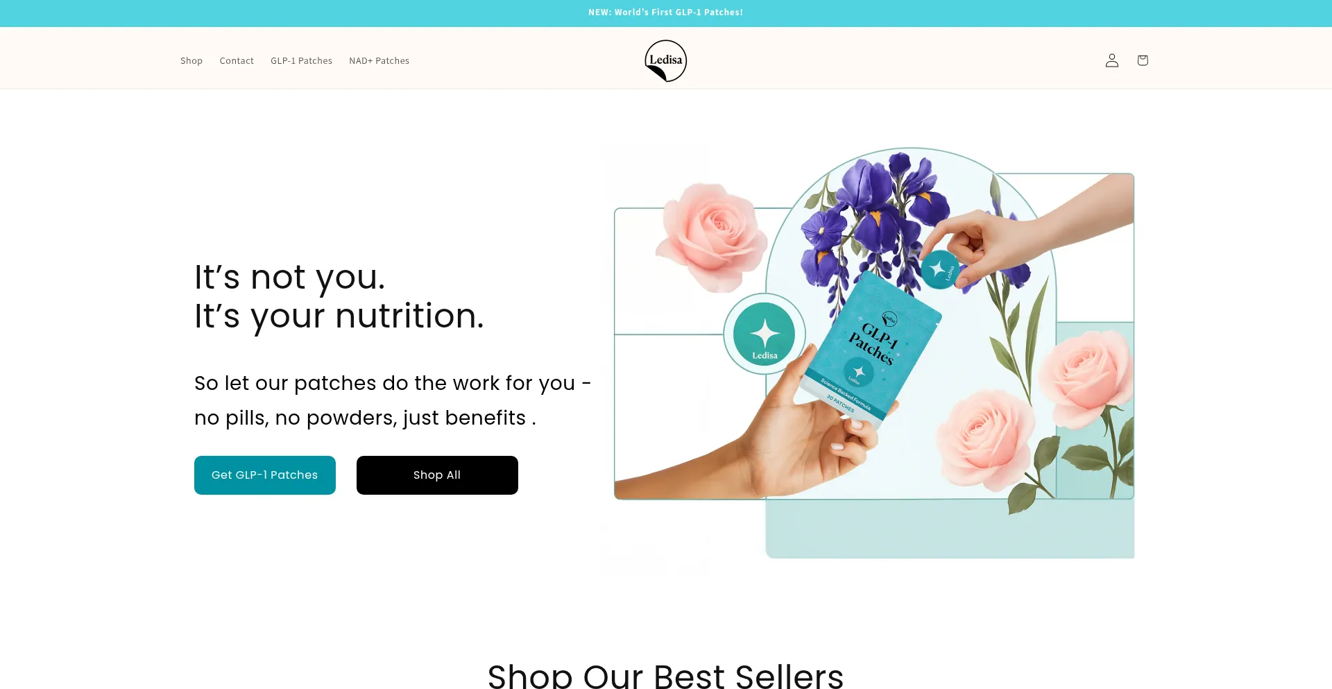 Website screenshot of Tryledisa.com