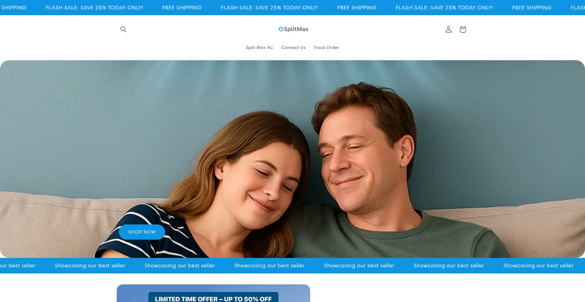 Website screenshot of Trysmoothspine.com