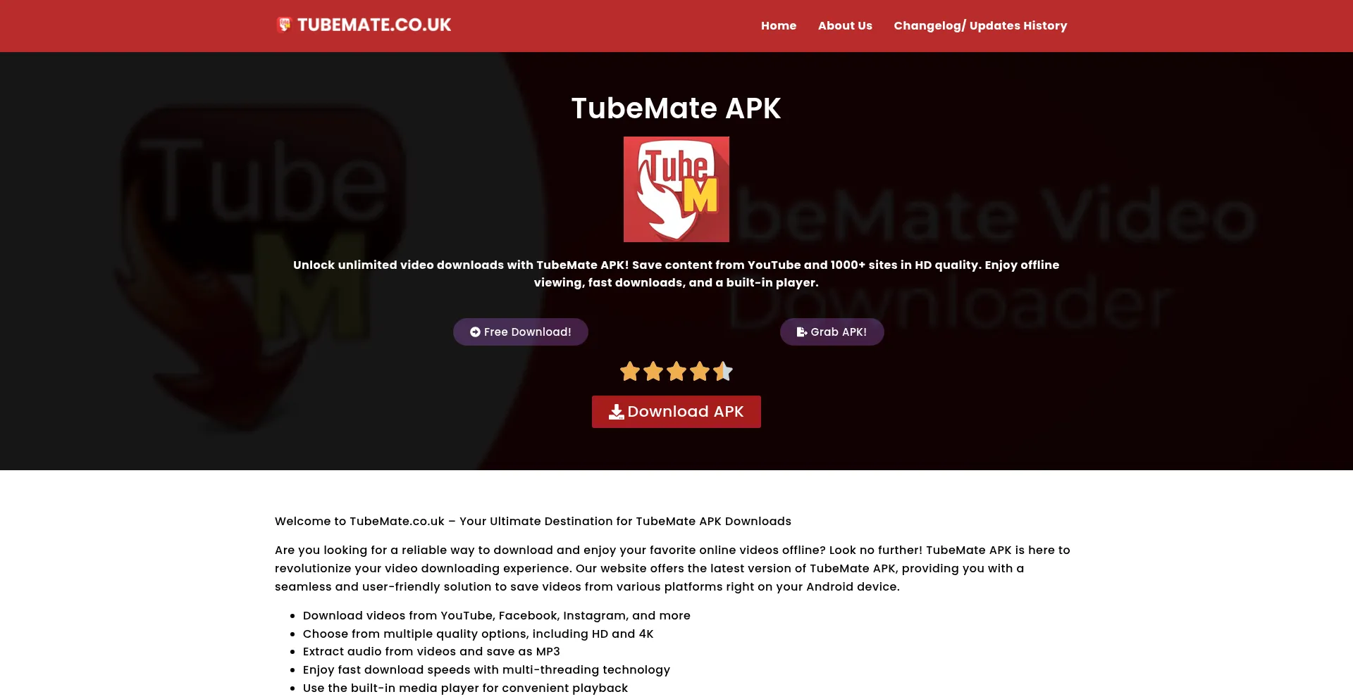 Tubemate.co.uk