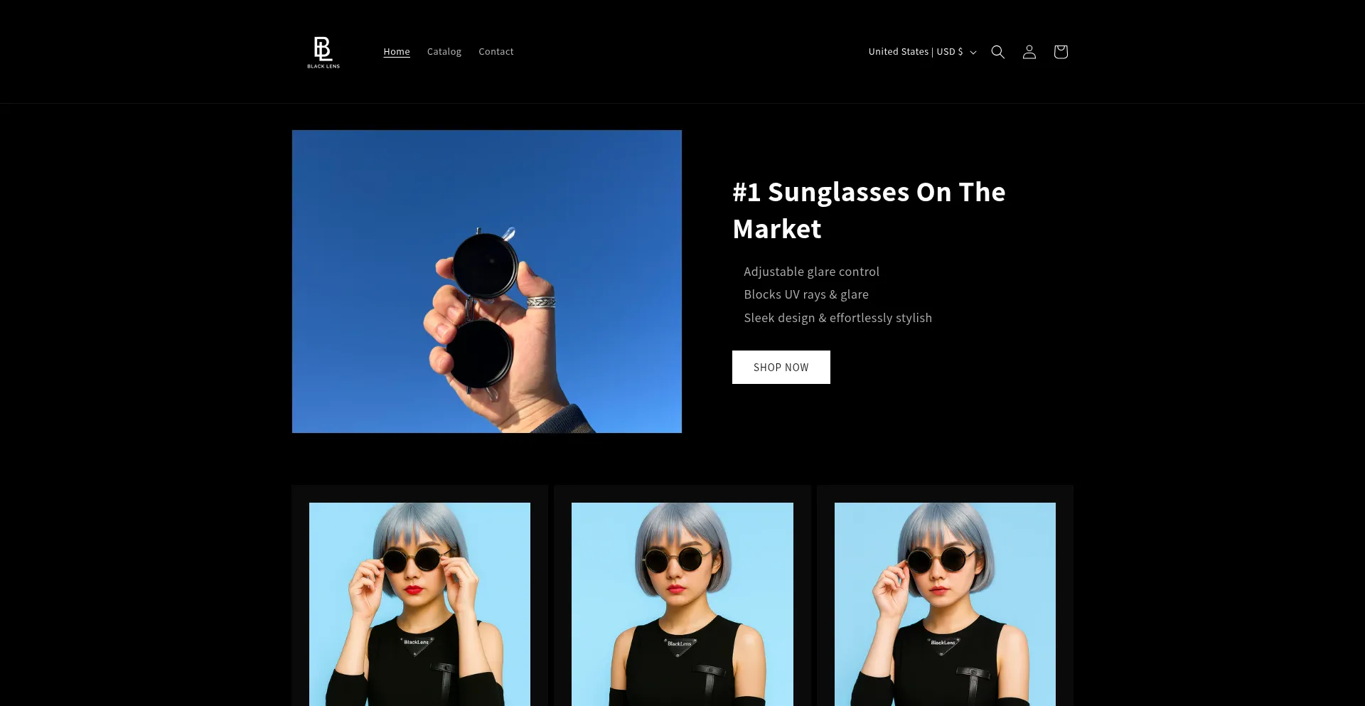 Website screenshot of Tudttd-m9.myshopify.com