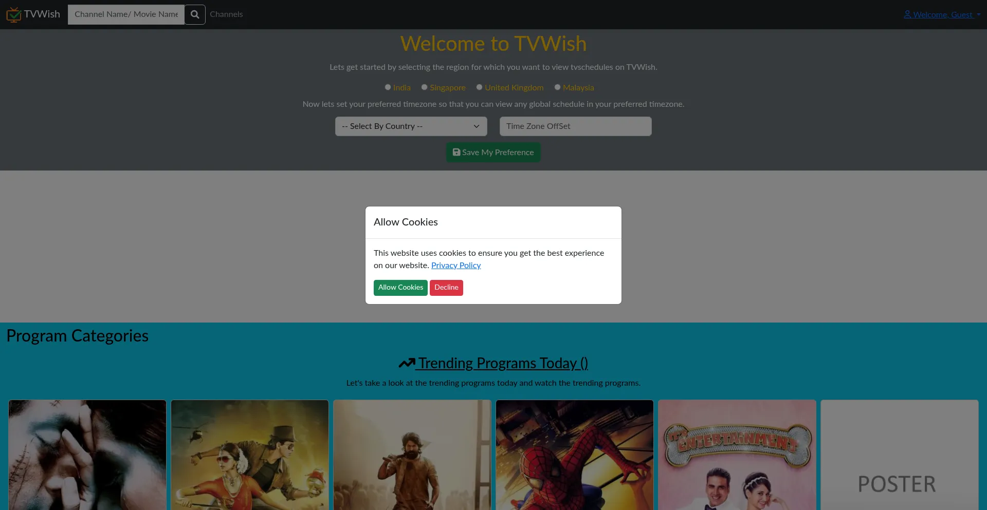 Tvwish.com