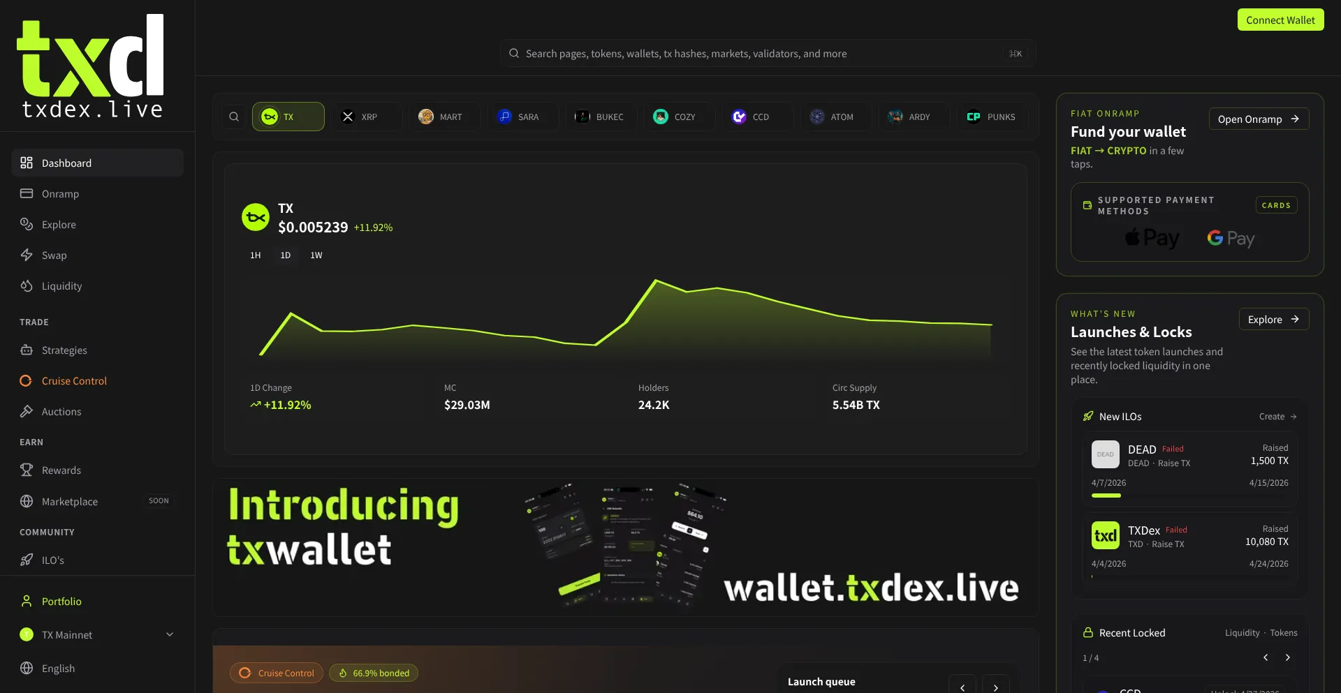 Txdex.live