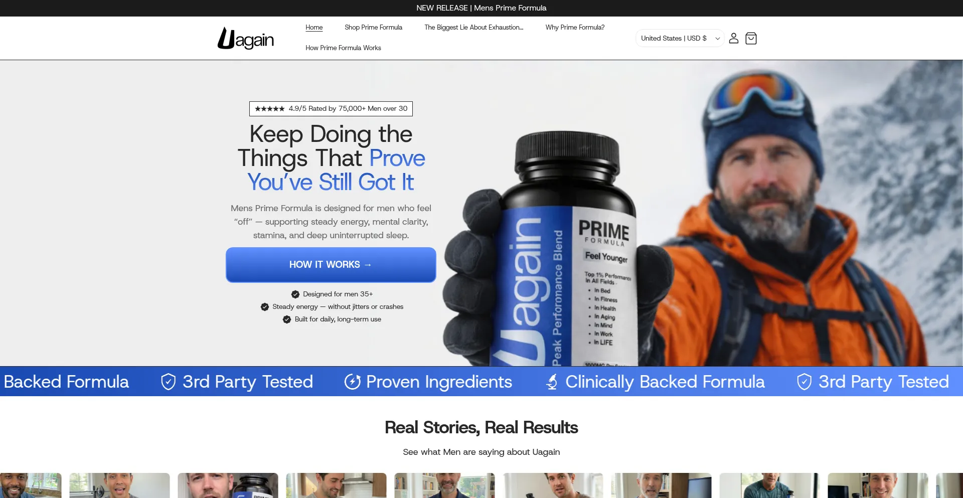 Uagain.co