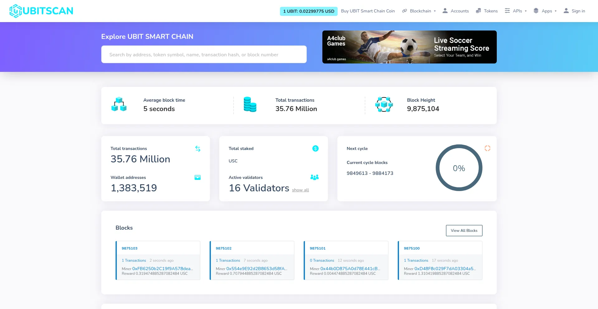 Ubitscan.io