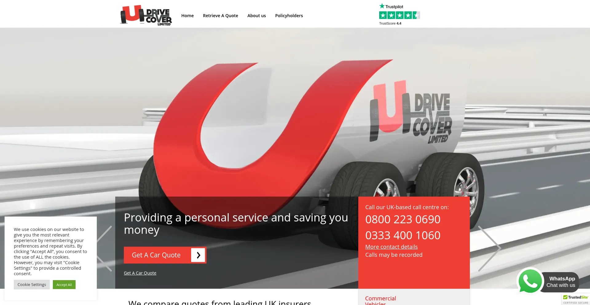 Udrivecover.com