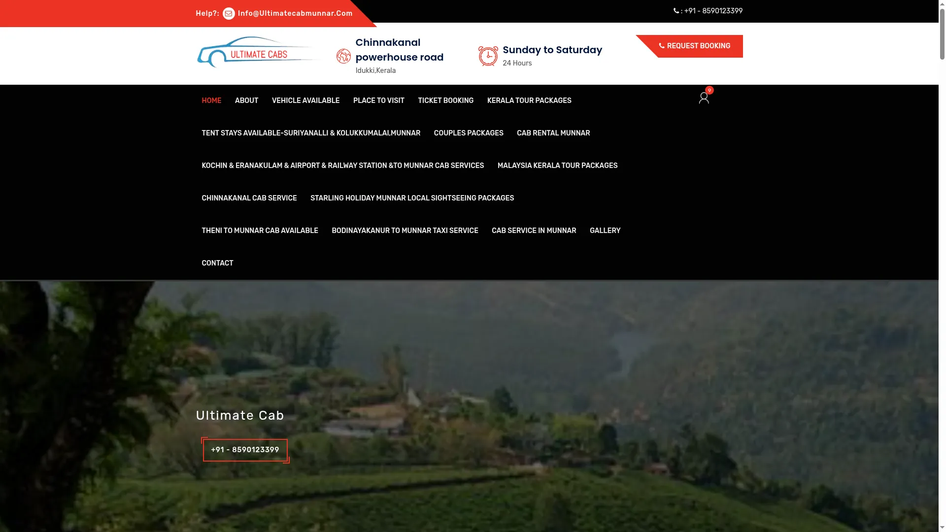 Ultimatecabmunnar.com