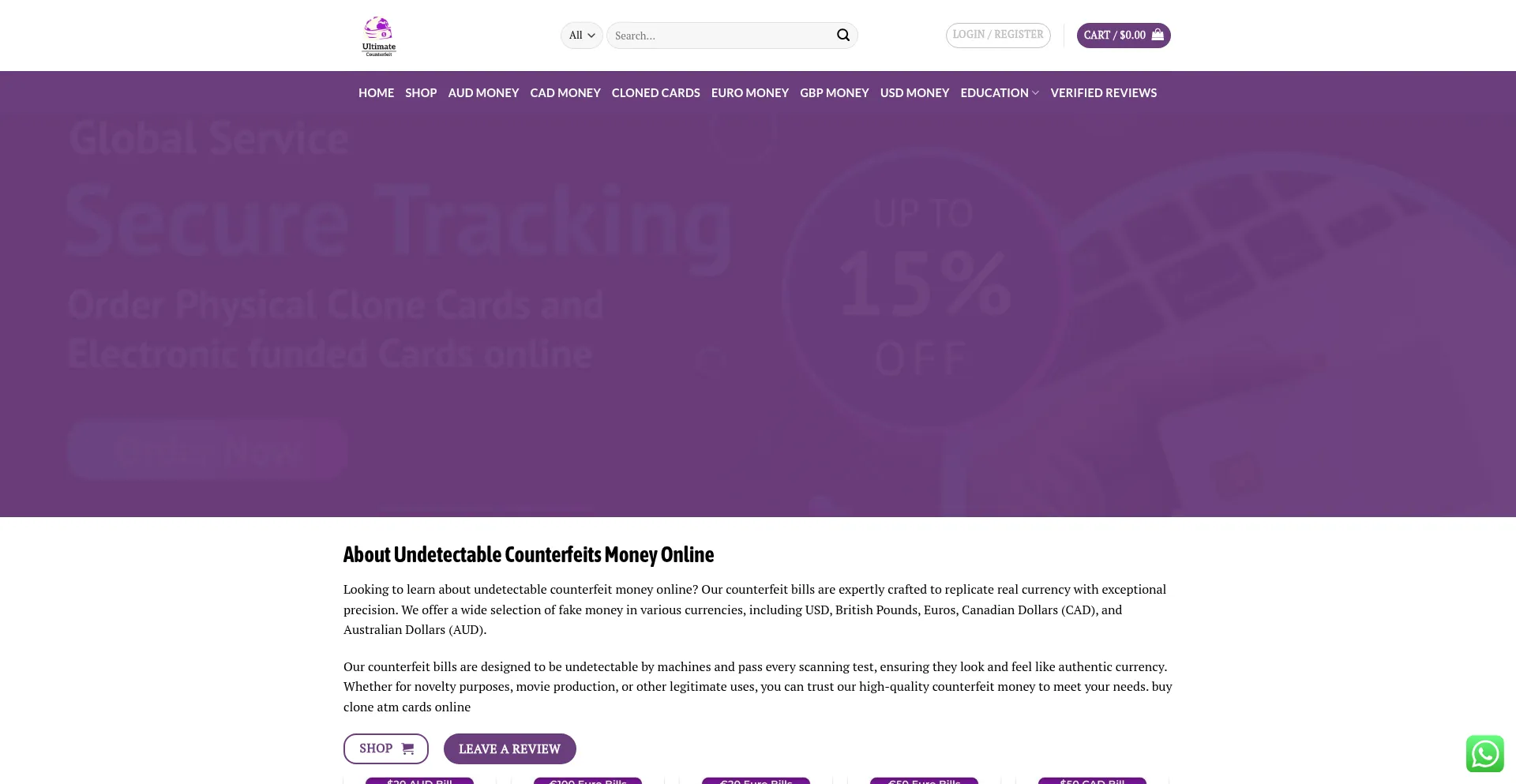 Ultimatecounterfeit.com