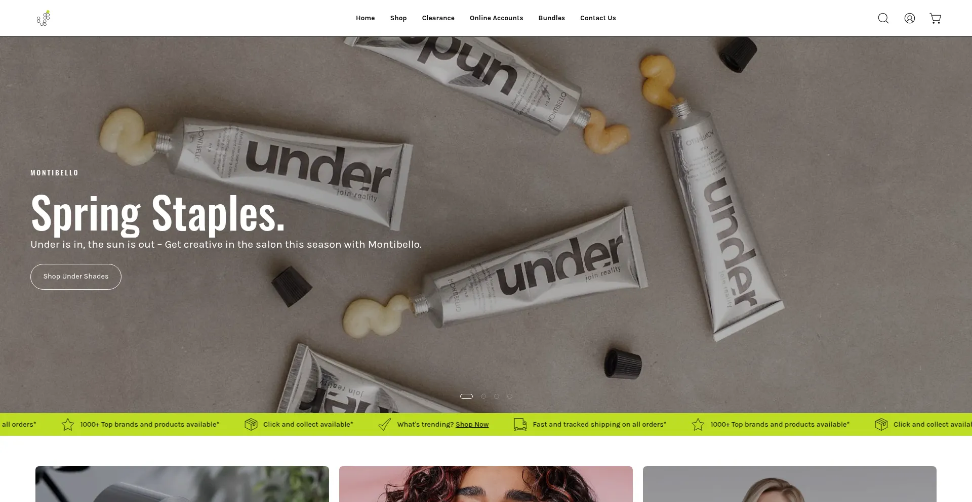 Website screenshot of Ultimatehb.co.uk