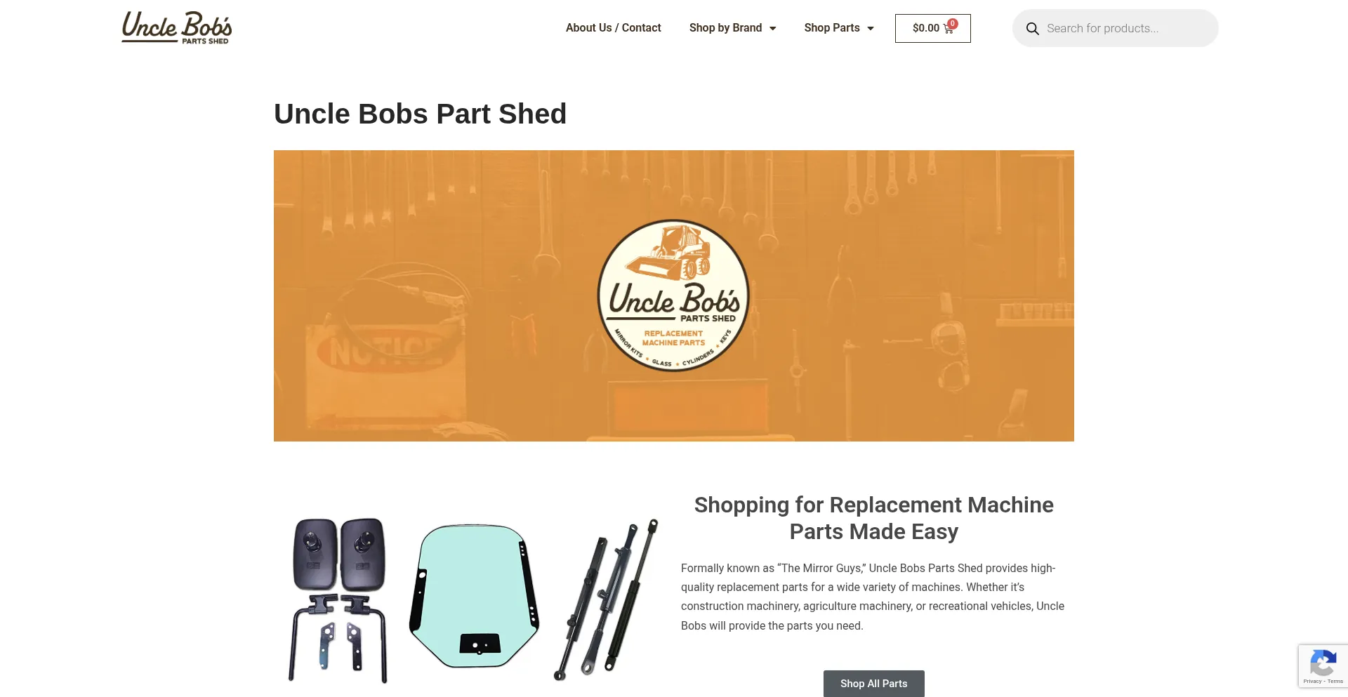 Unclebobspartsshed.com