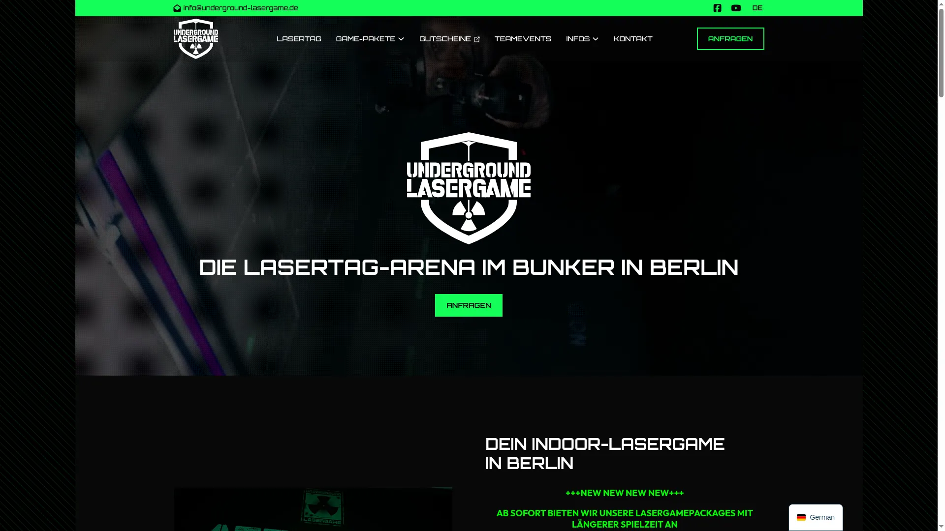 Underground-lasergame.de