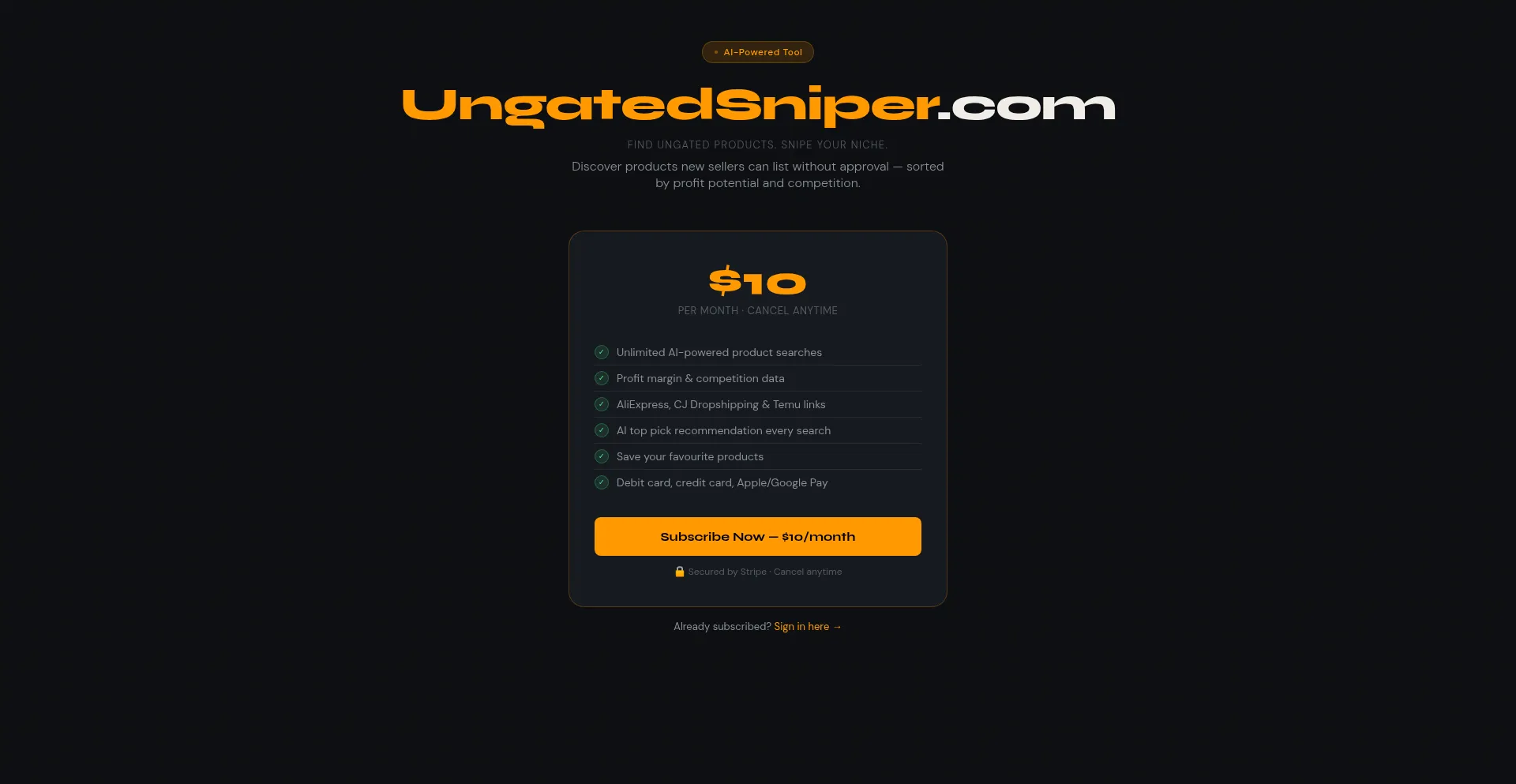 Ungatersniper.com