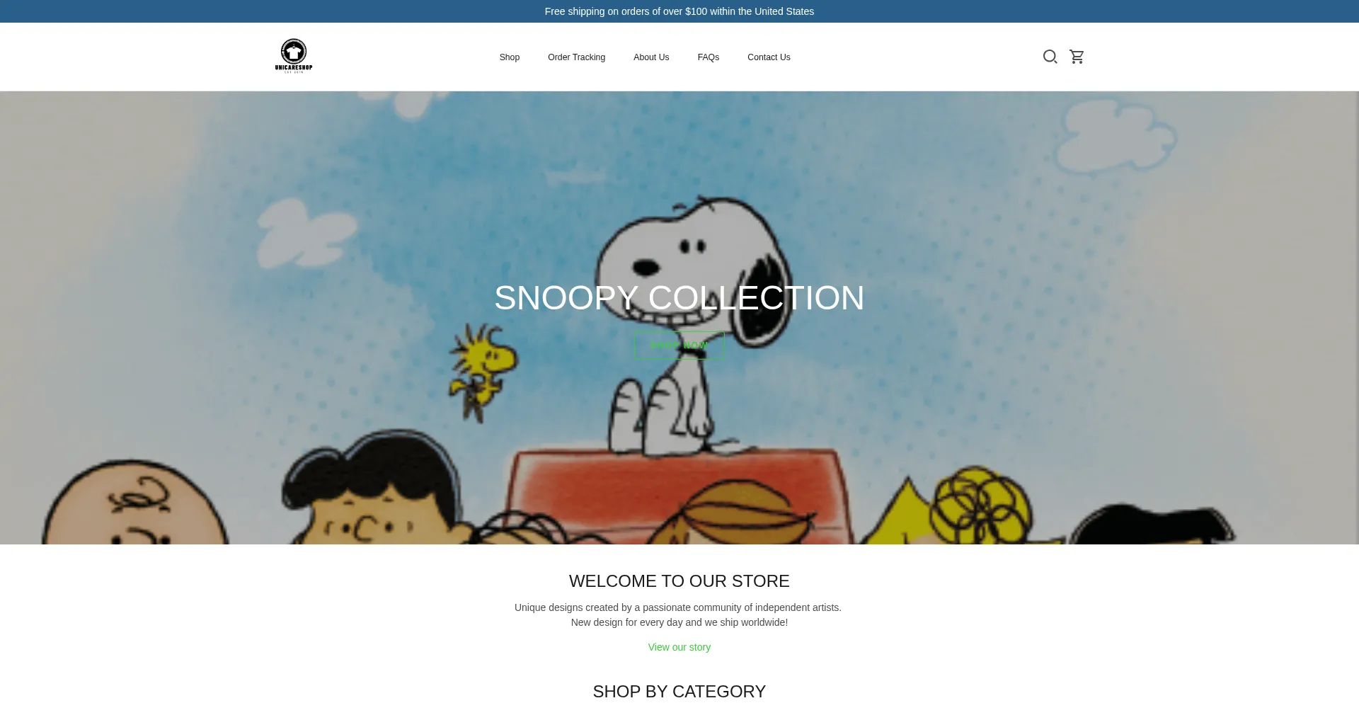 Website screenshot of Unicaresb.com