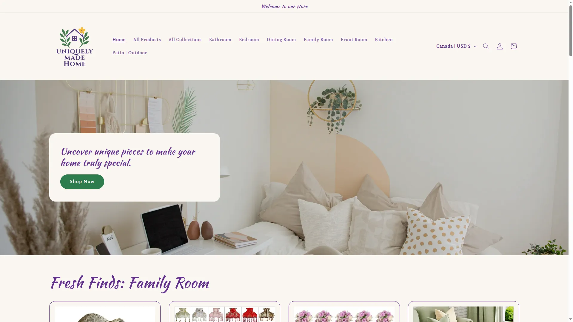 Uniquelymadehome.com