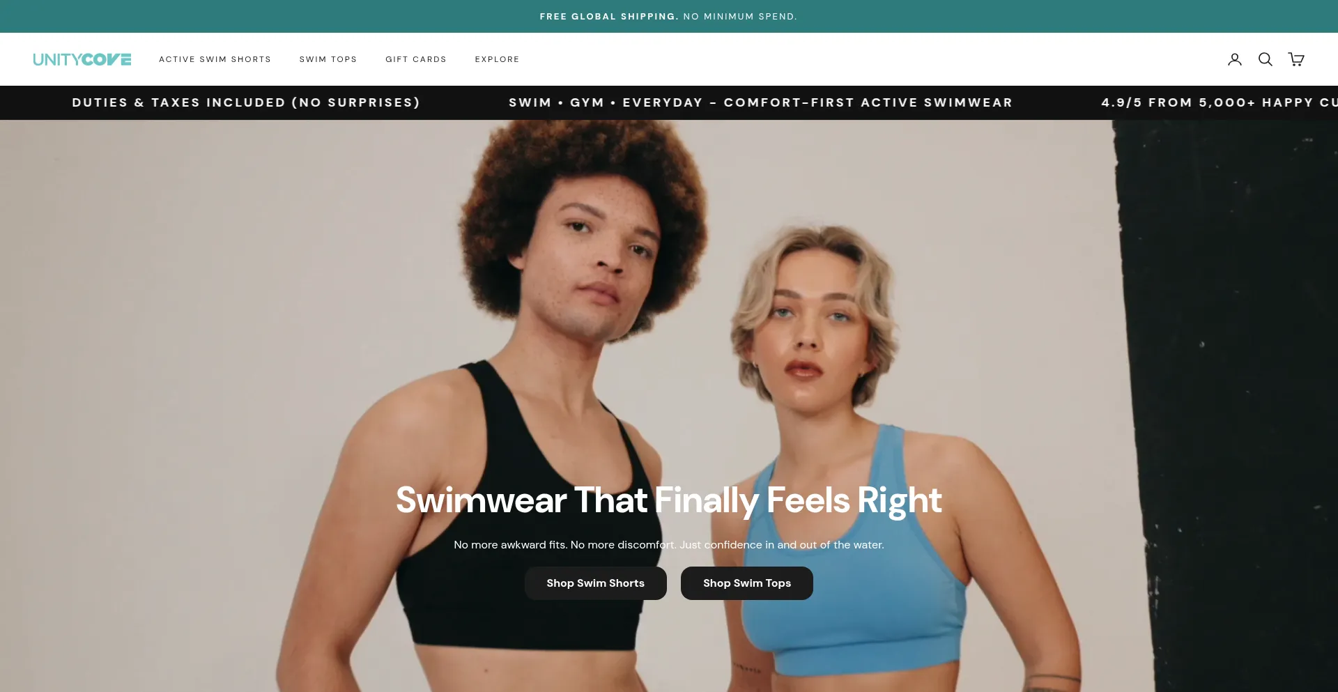 Unitycoveswim.com